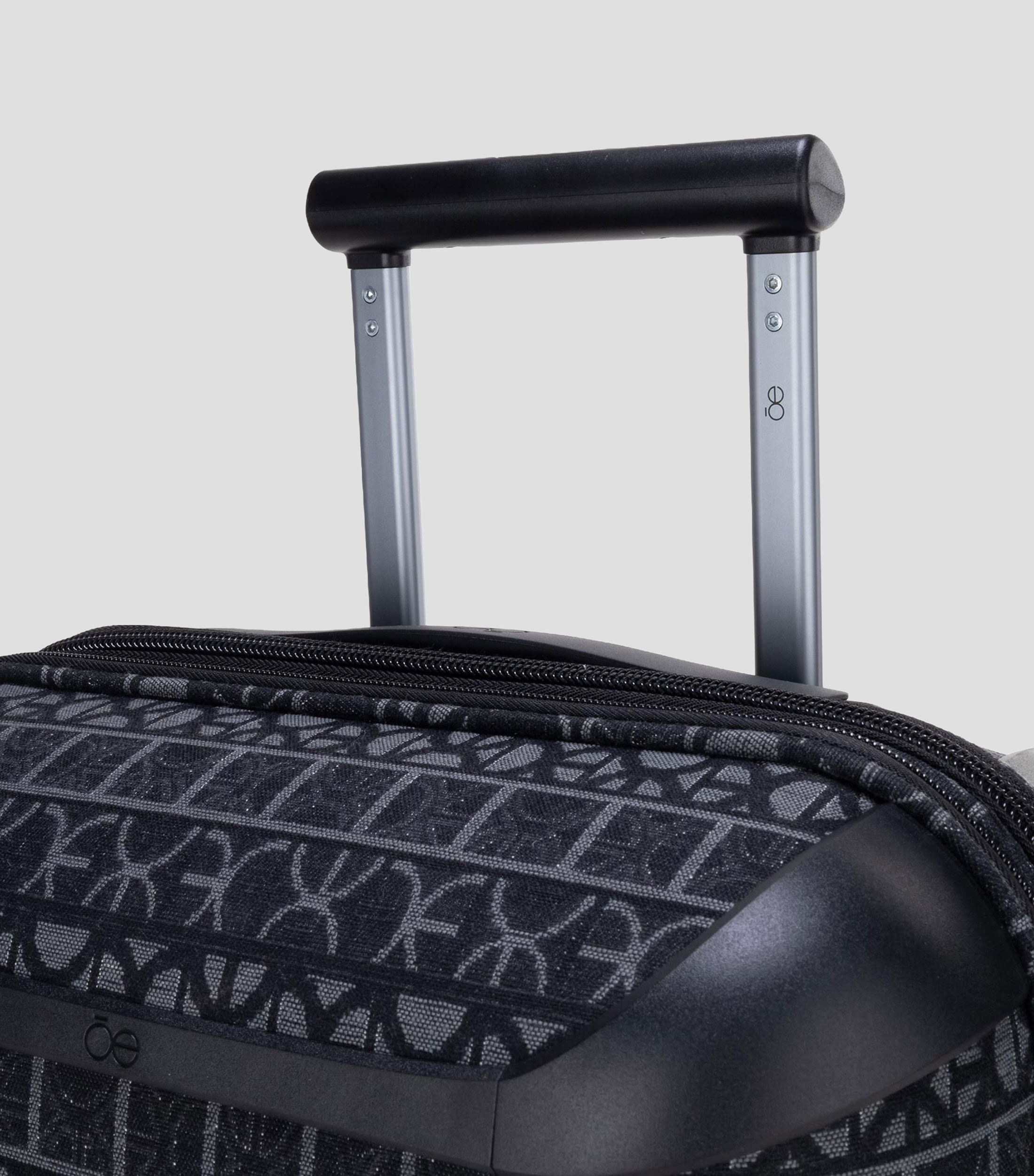 Maleta de viaje vertical 20 Kg Negro