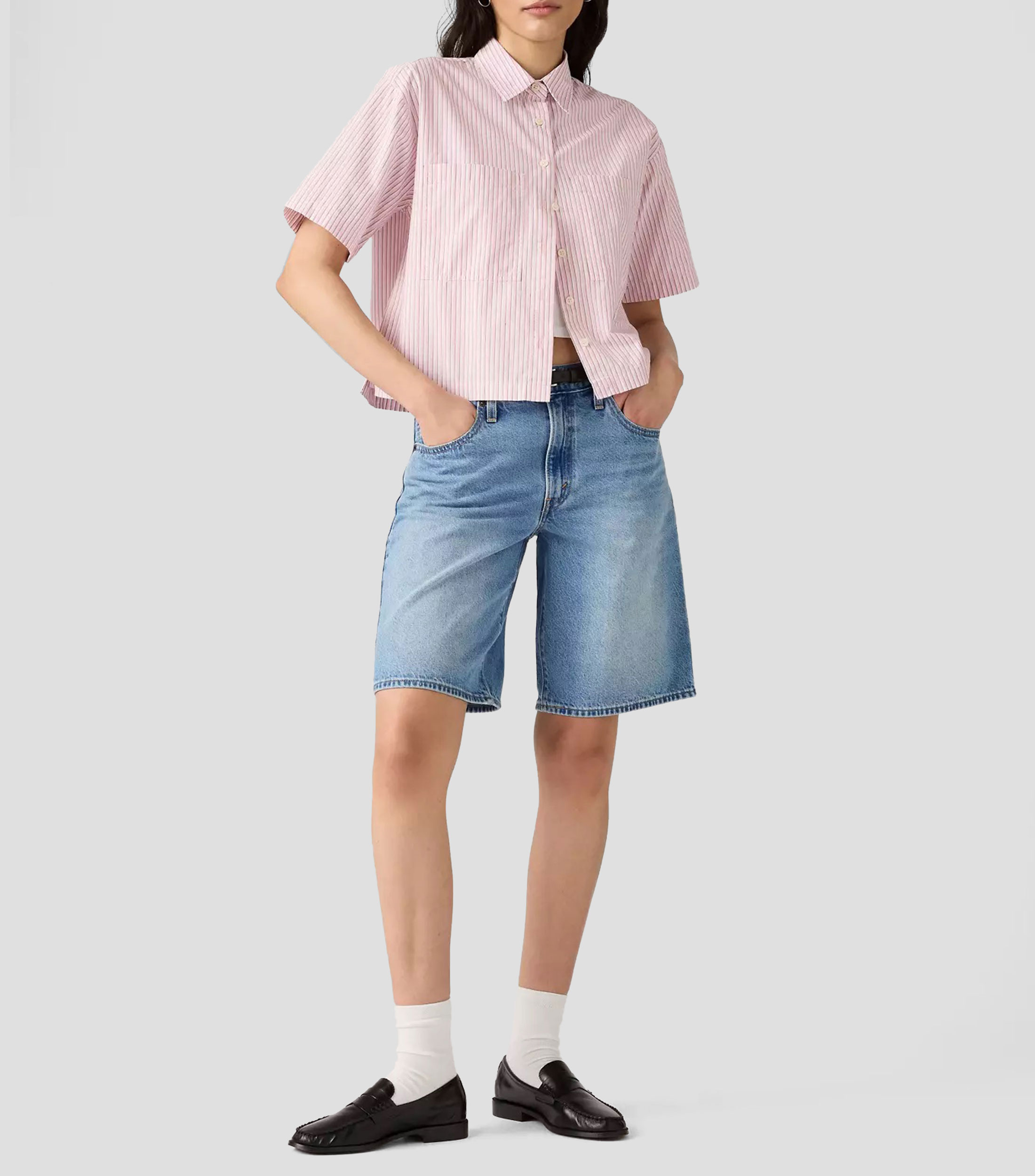 Short de mezclilla Mujer