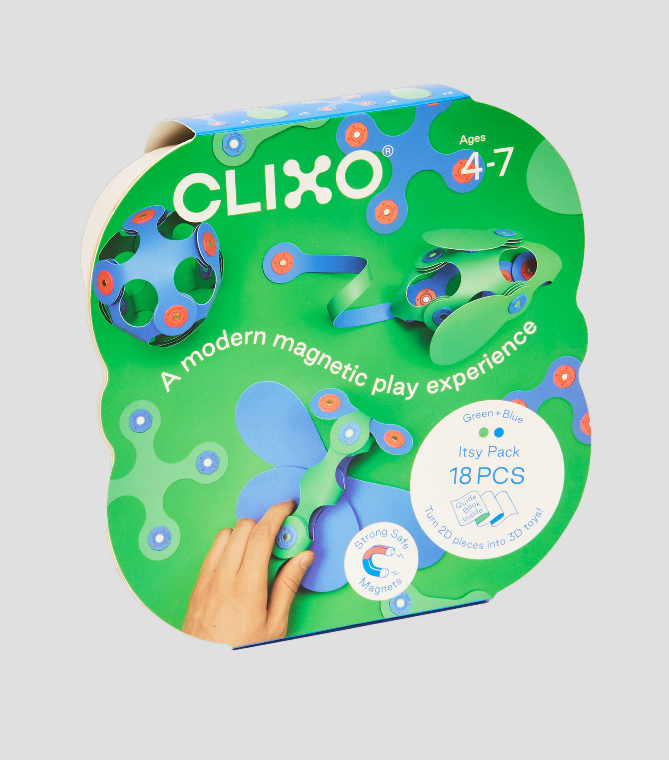 Itsy Pack Verde y Azul - 18 piezas