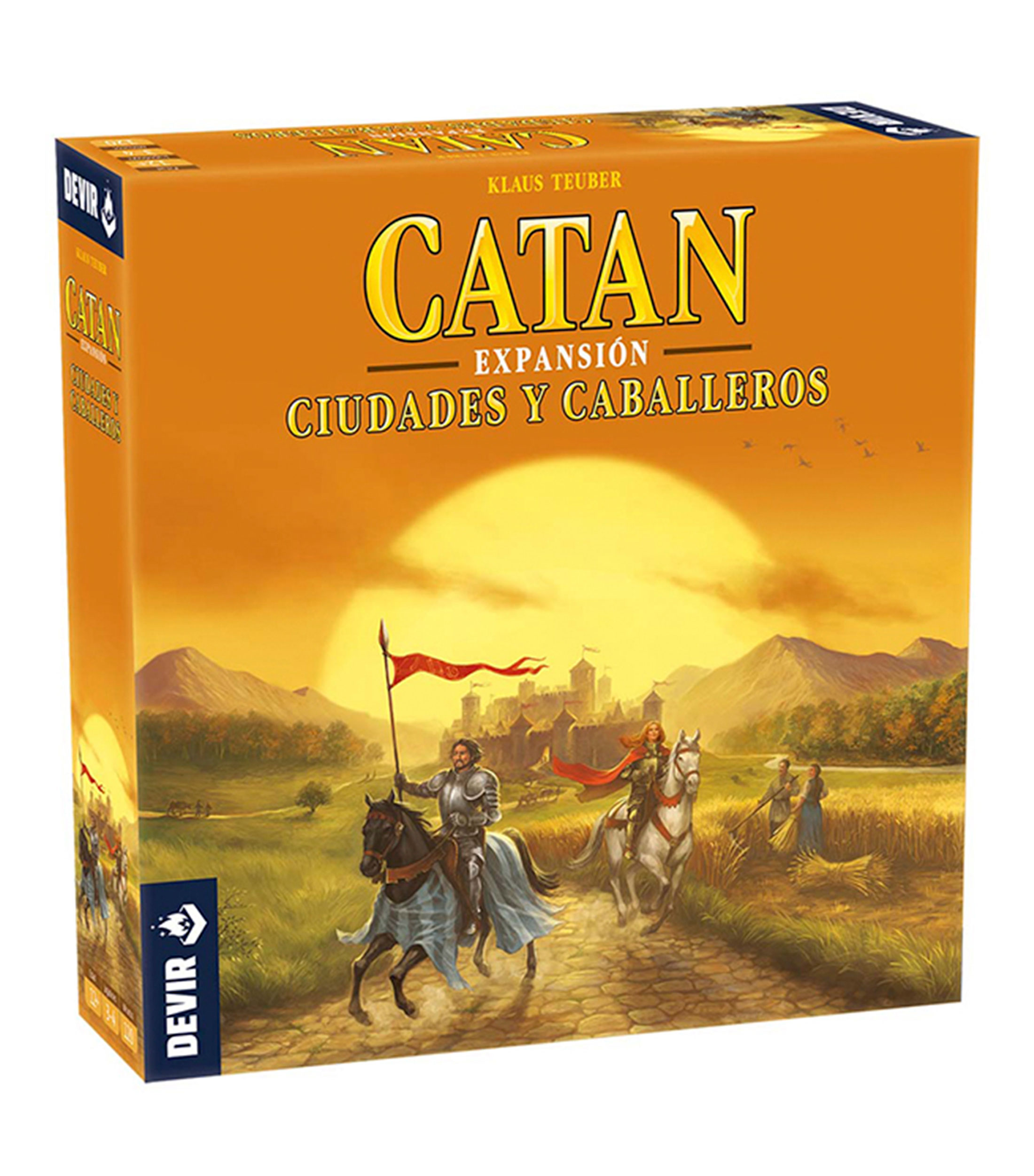 Juego de Mesa Catan: Expansión Ciudades y Caballeros