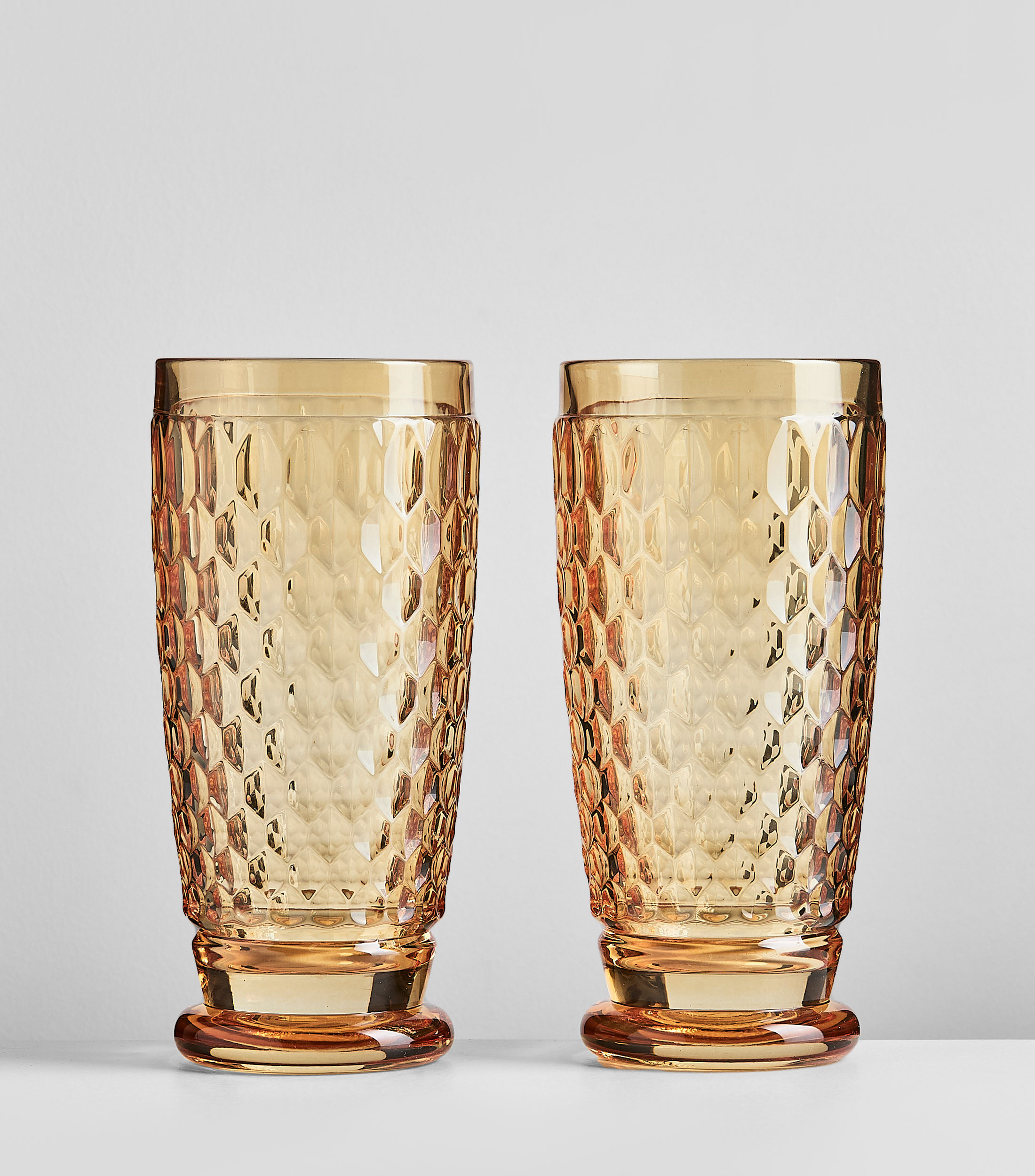 Set 4 vasos Boston Saffron Highball Tumb