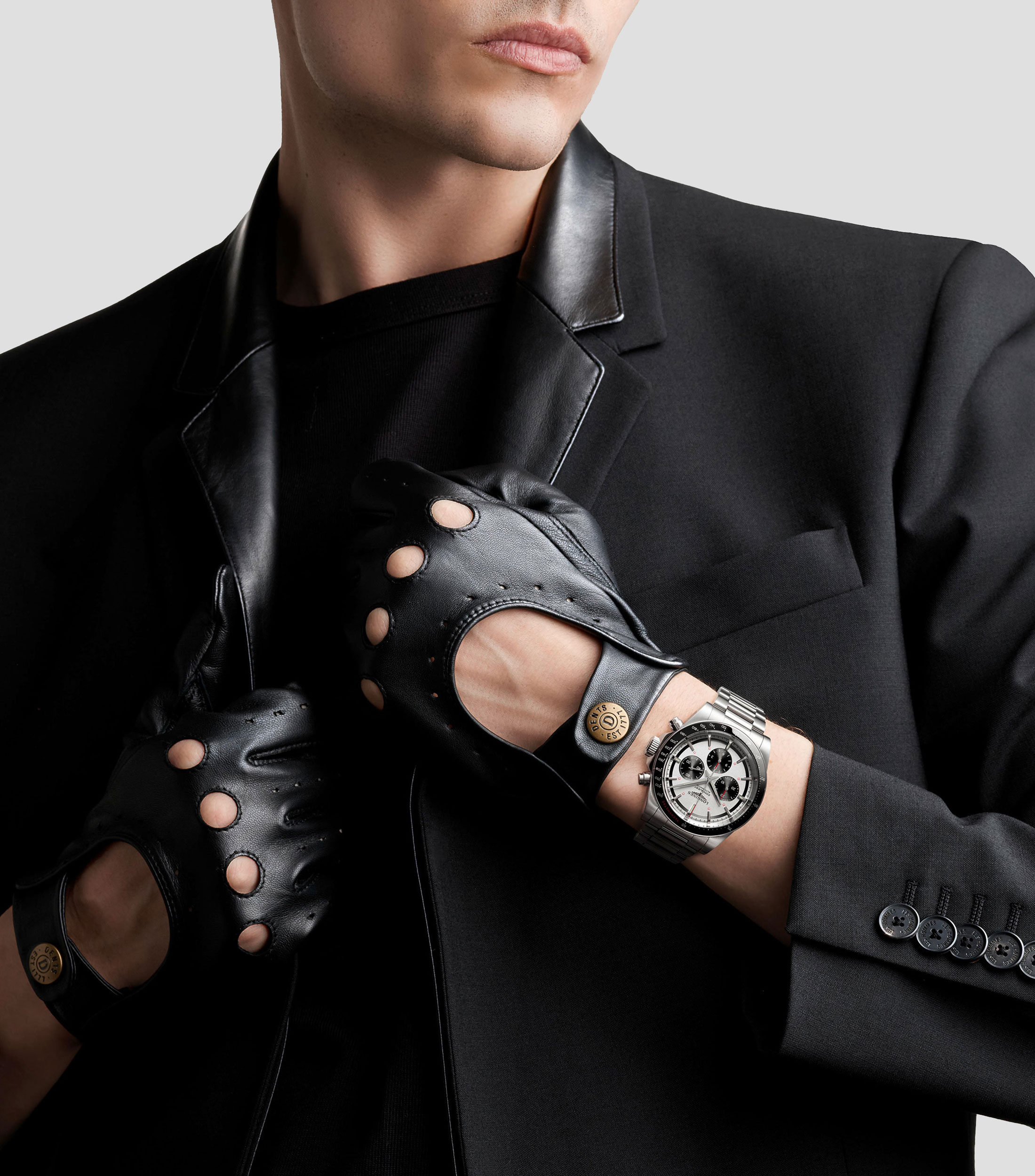 Reloj para Hombre Conquest casual plateado