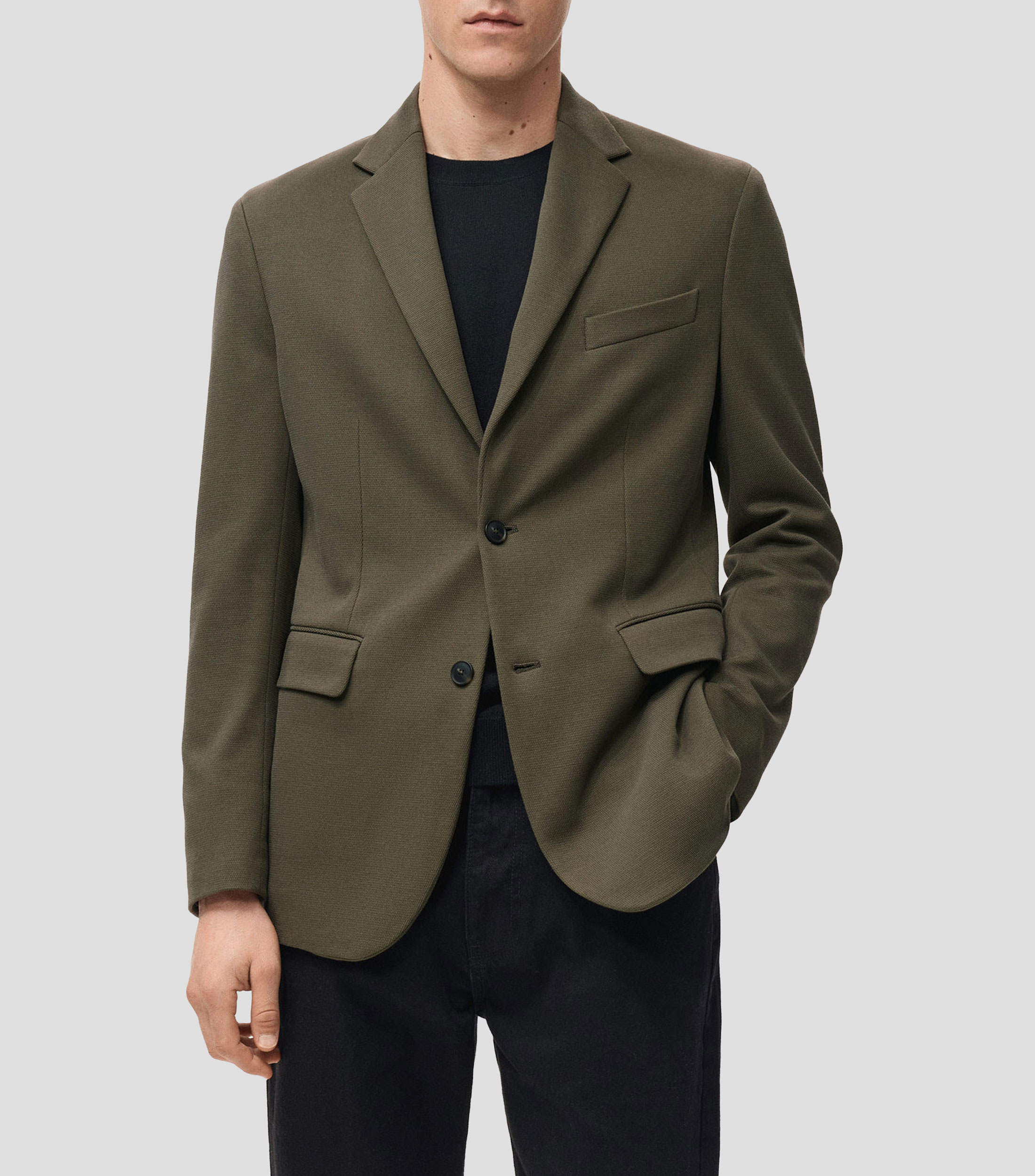 Saco liso Hombre