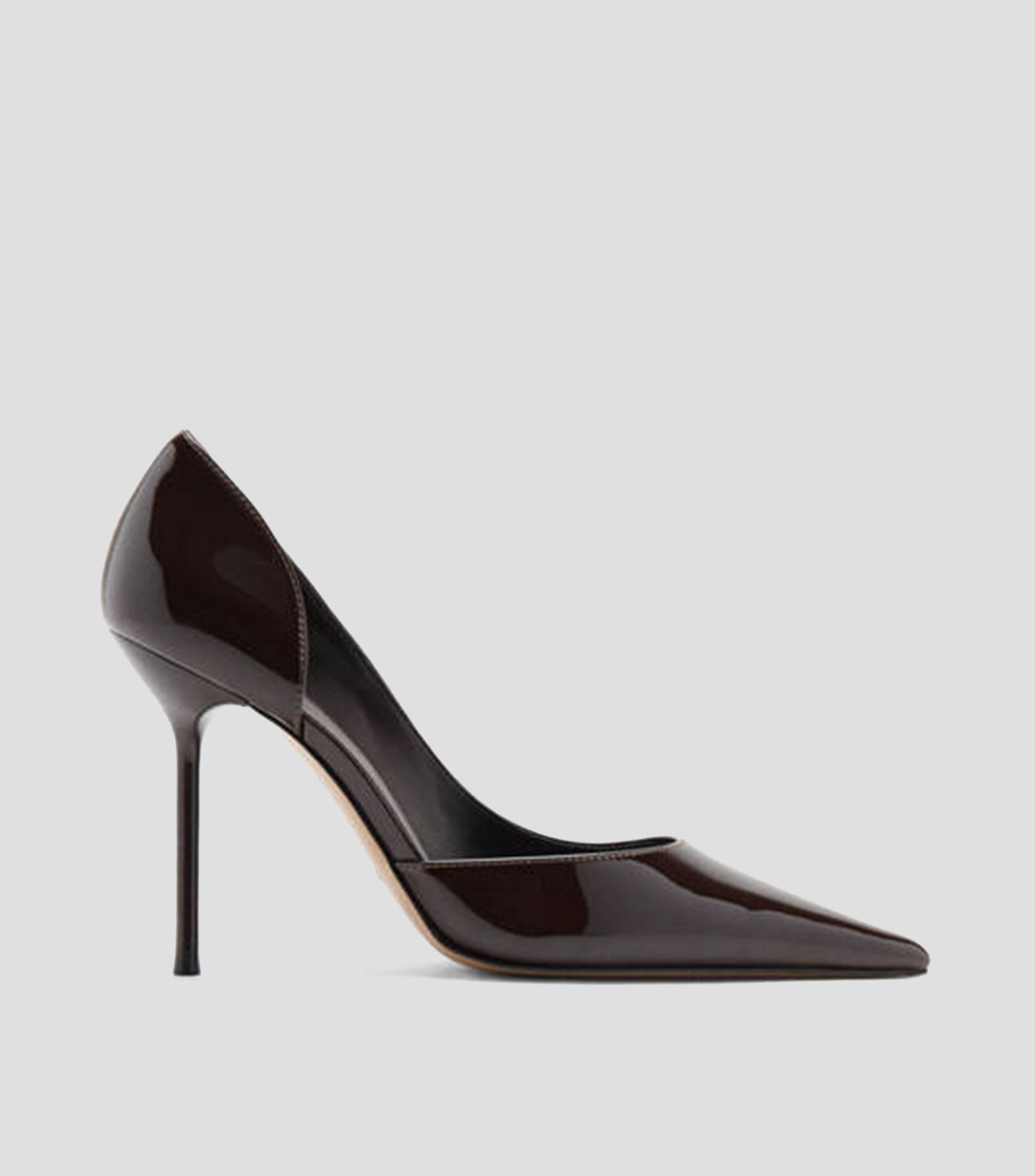 Zapatillas con tacón alto de aguja Mujer