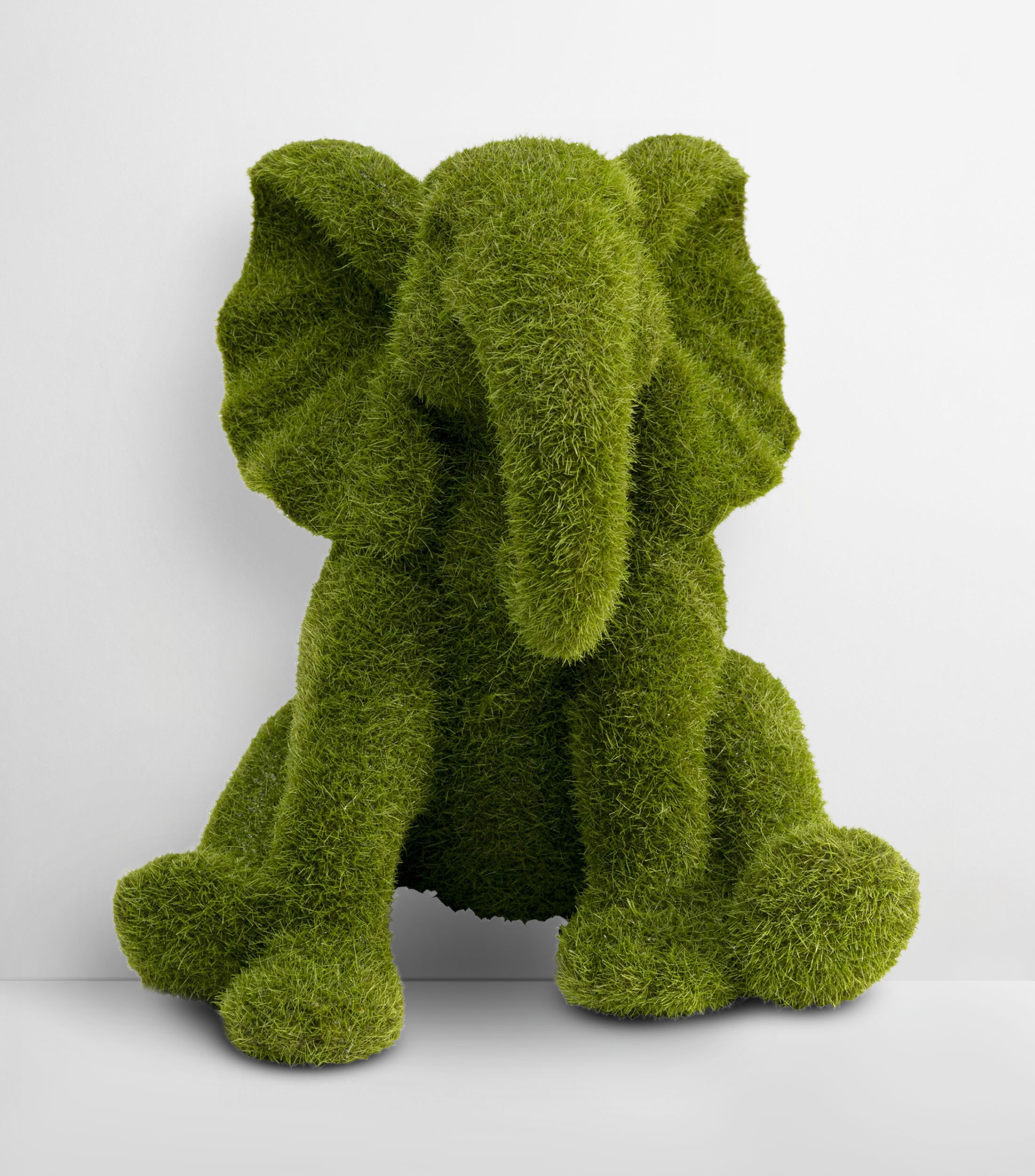 Figura decorativa Elephant Flock en poliéster y poliresina
