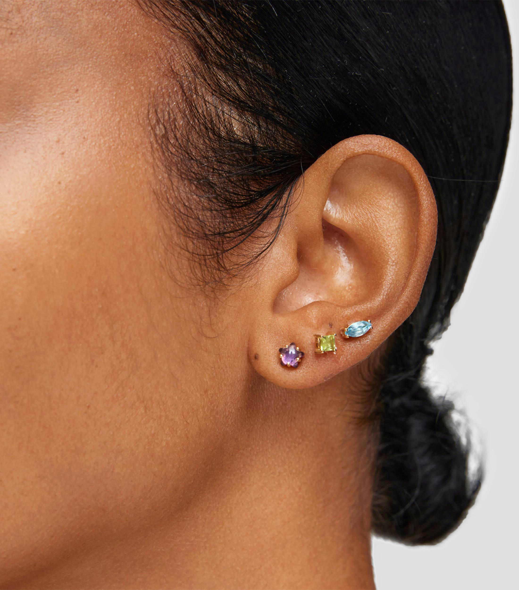 Set 3 piezas de aretes Mujer