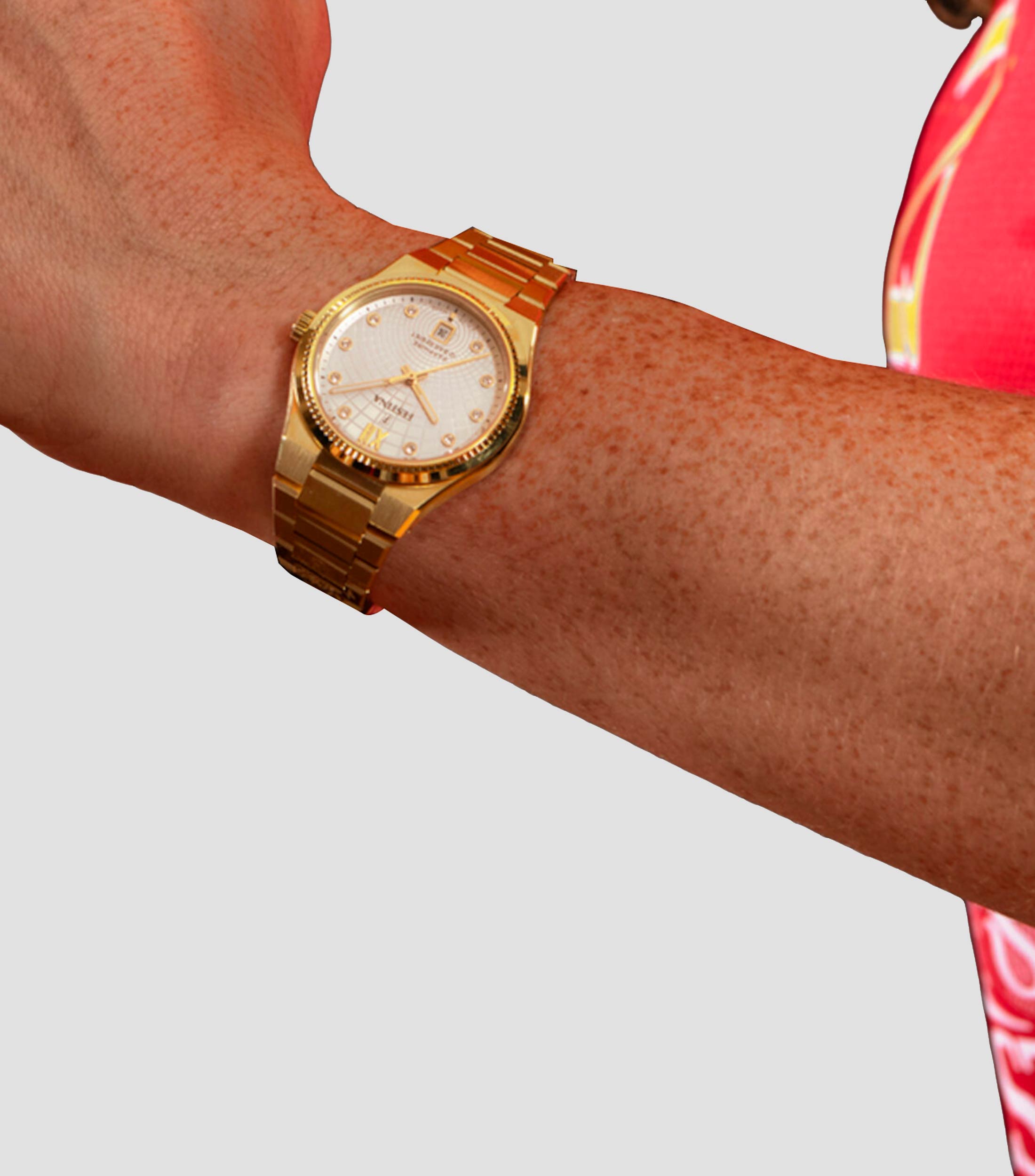 Reloj para mujer Rive Swiss Made de Vestir, Dorado