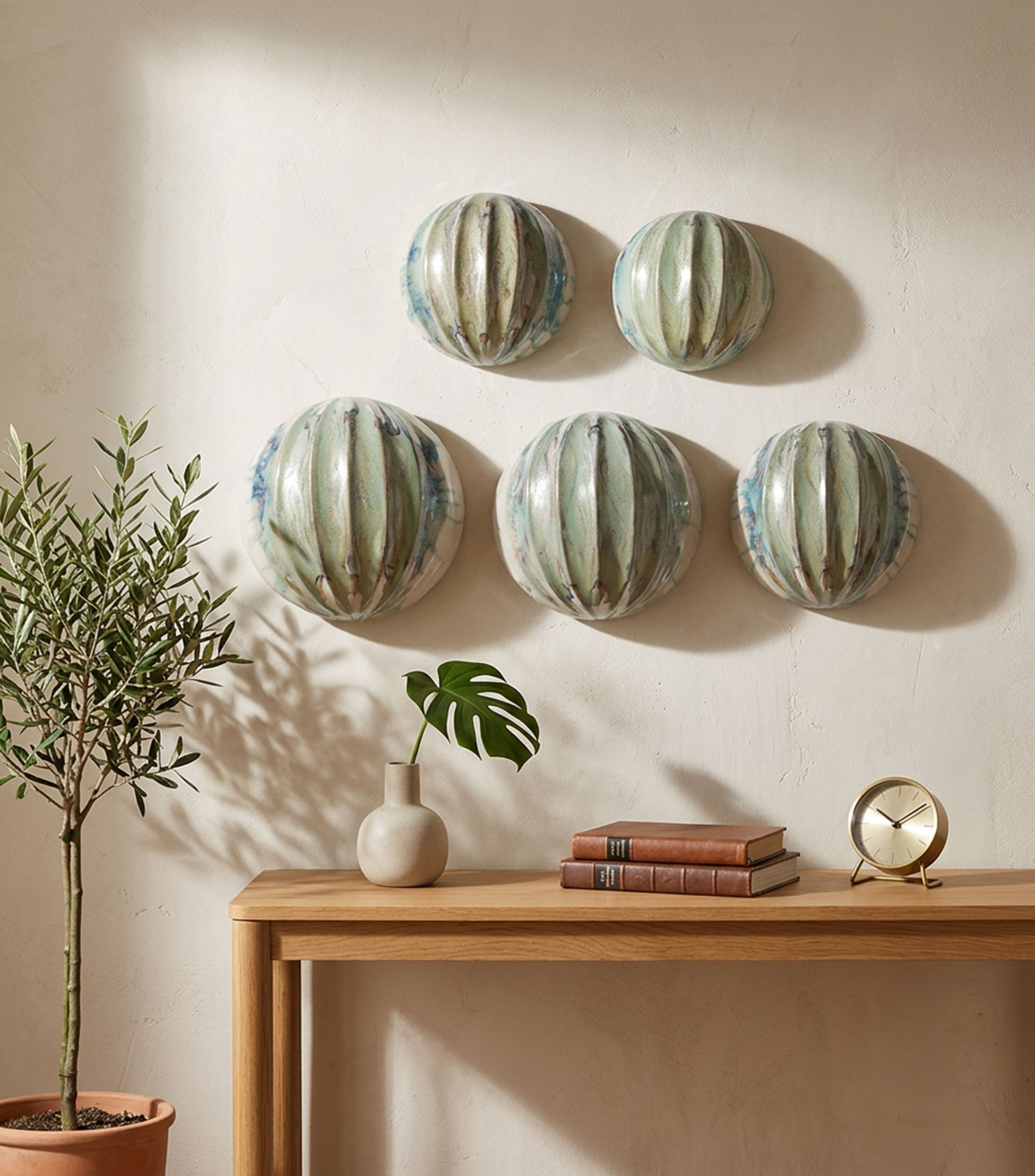 Set 5 Burbujas para pared