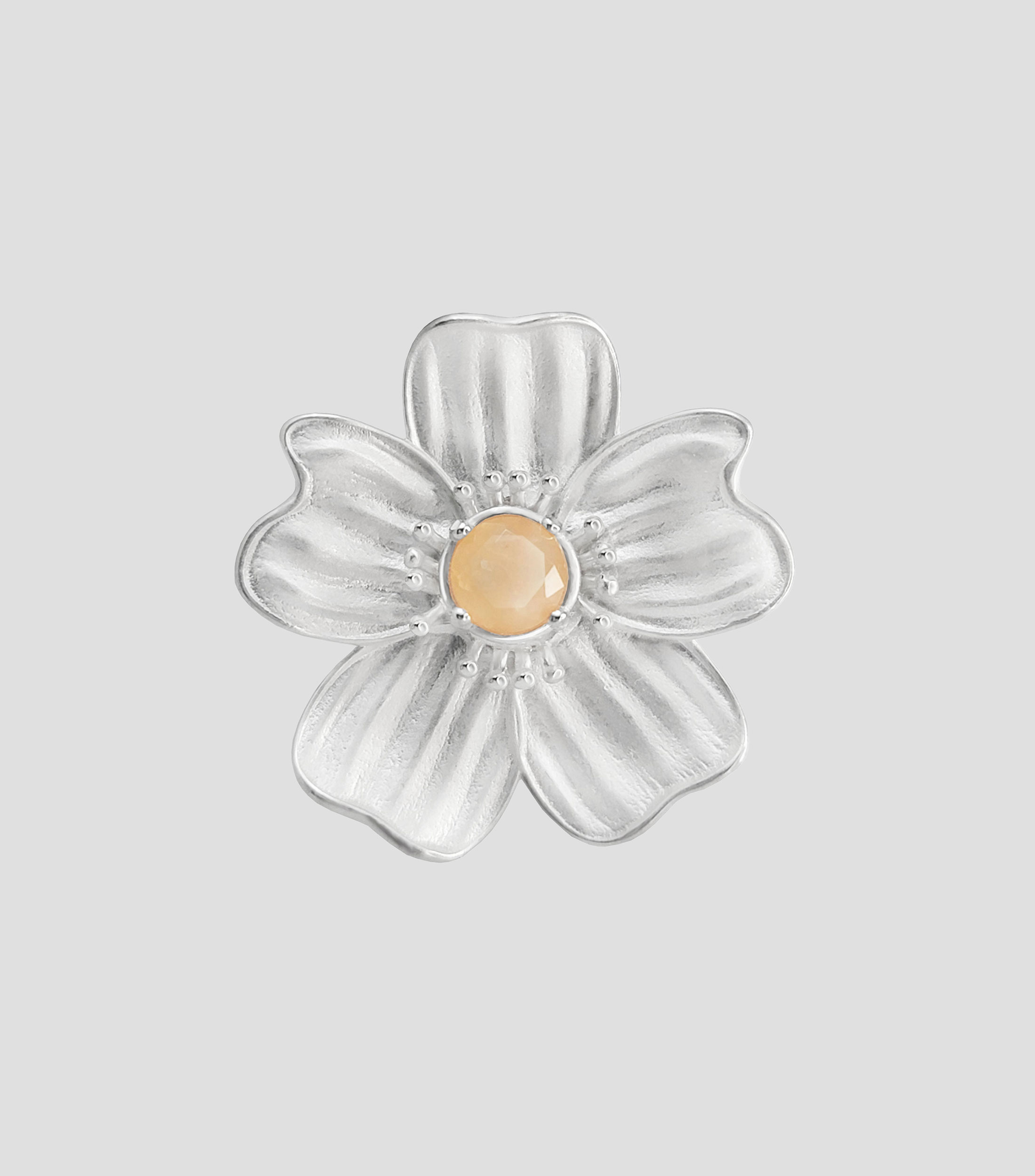 Anillo en plata .925 Flor Mujer