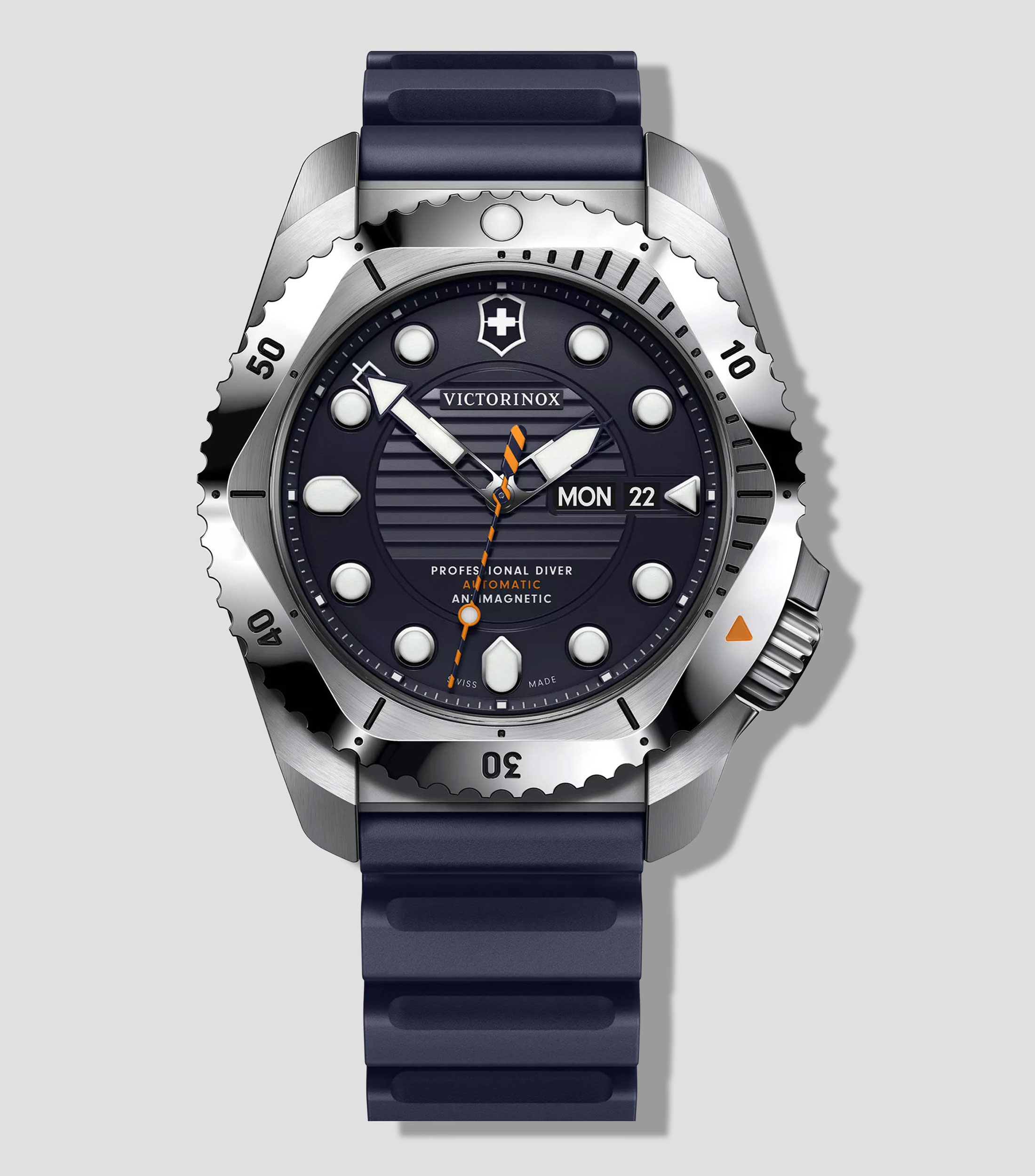 Reloj para hombre Dive Pro Deportivo, Plateado