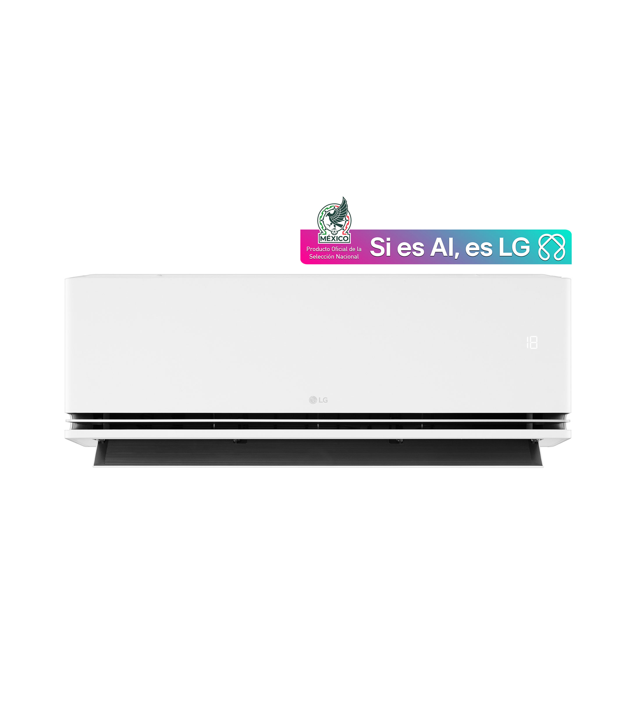 Aire Acondicionado Minisplit LG Dual Inverter AI Air 1.5 Toneladas Sólo Frío 220V VA182C5