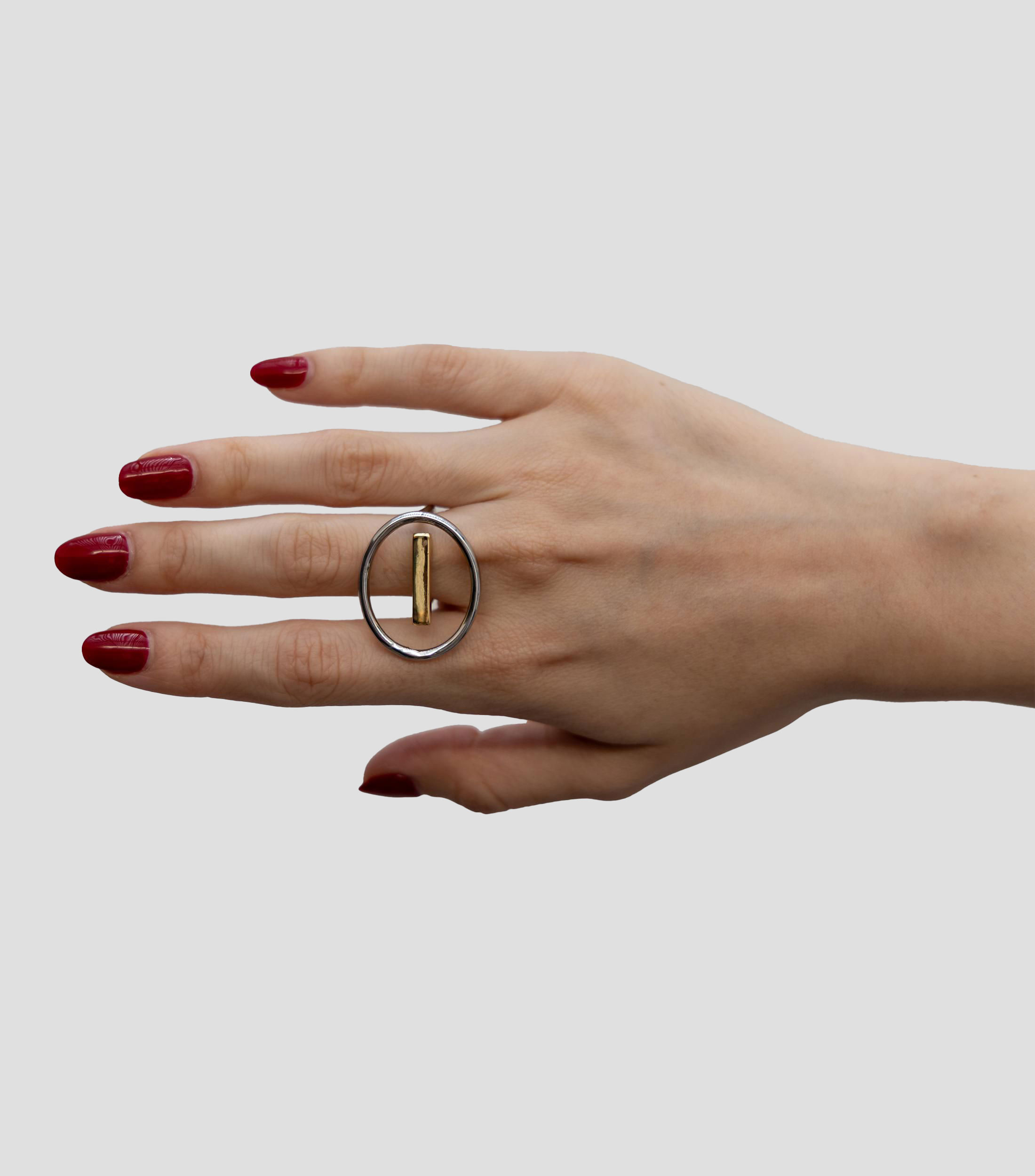 Anillo asimétrico Mujer