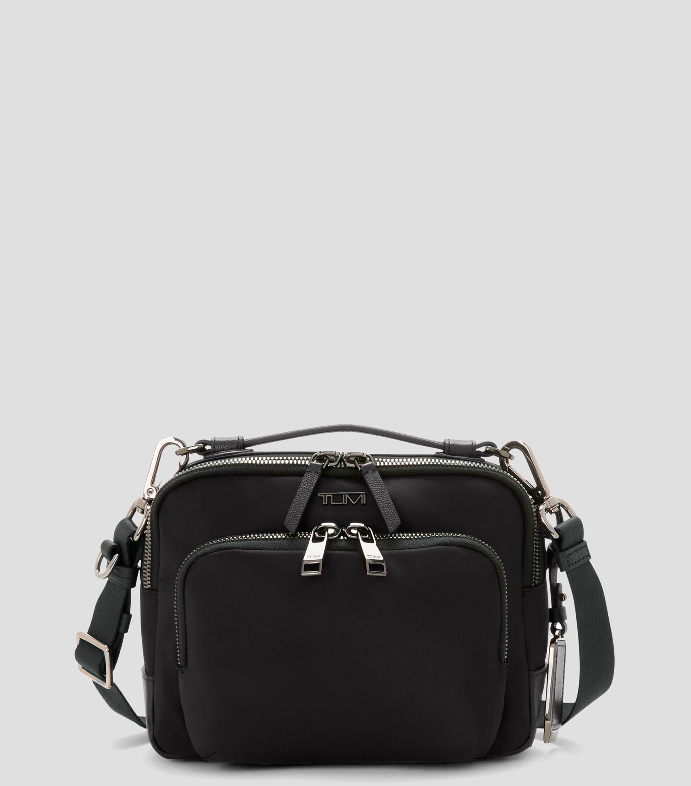 Bolsa Crossbody Gunmetal Teghan Mujer