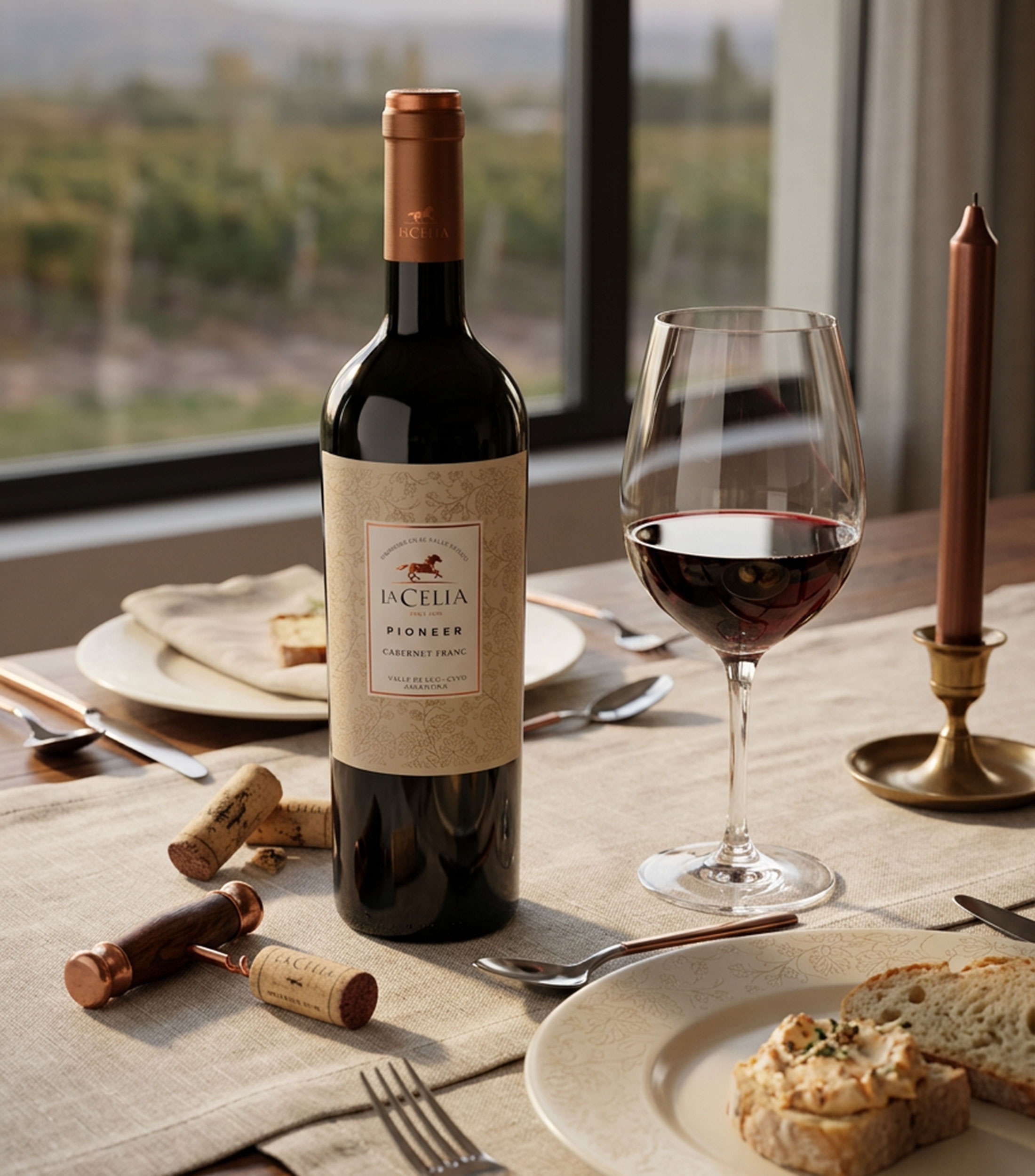 Vino tinto Malbec La Celia Pioneer, Argentina, 750 ml