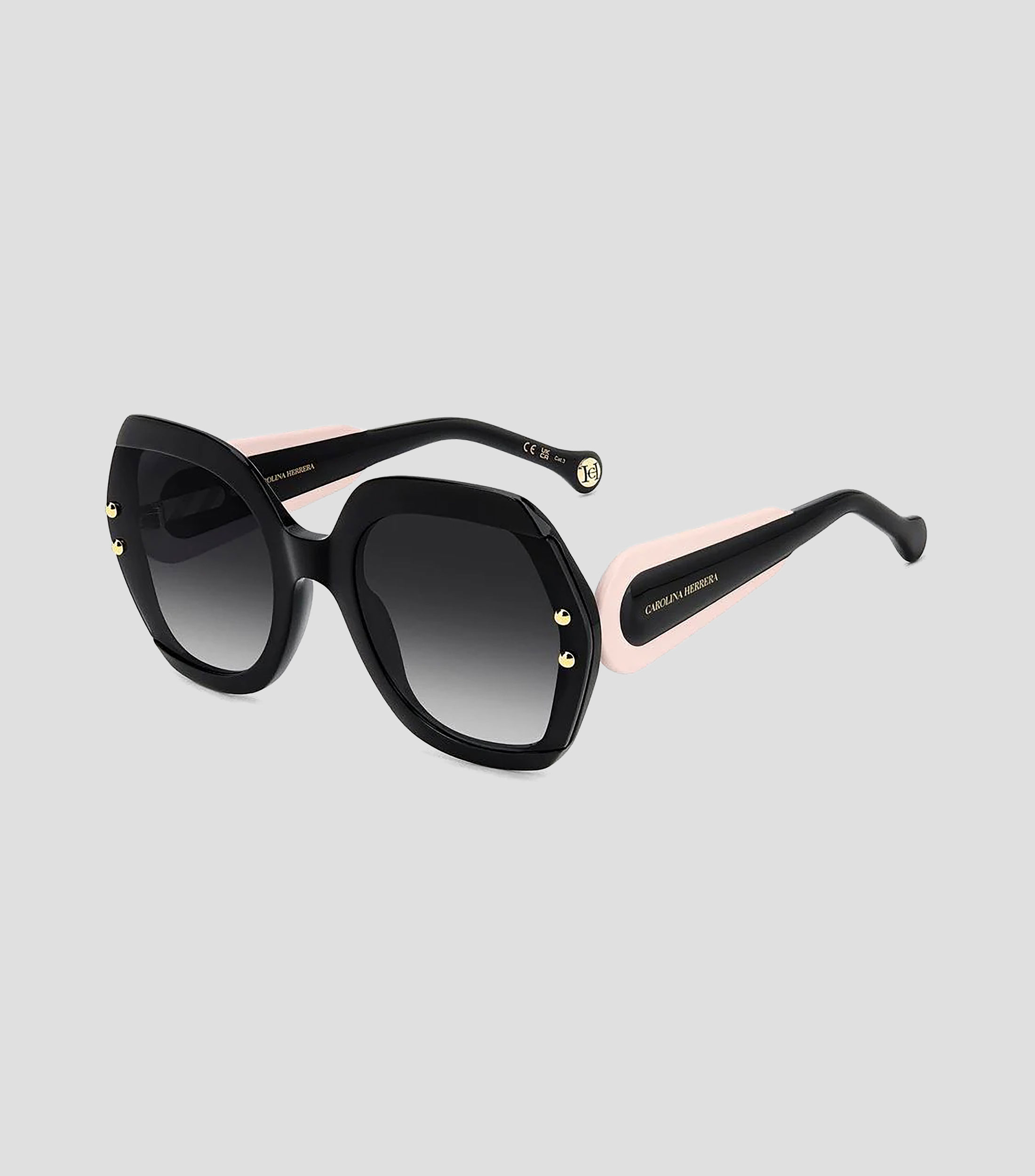 Lentes de sol cuadrados Her negro Mujer