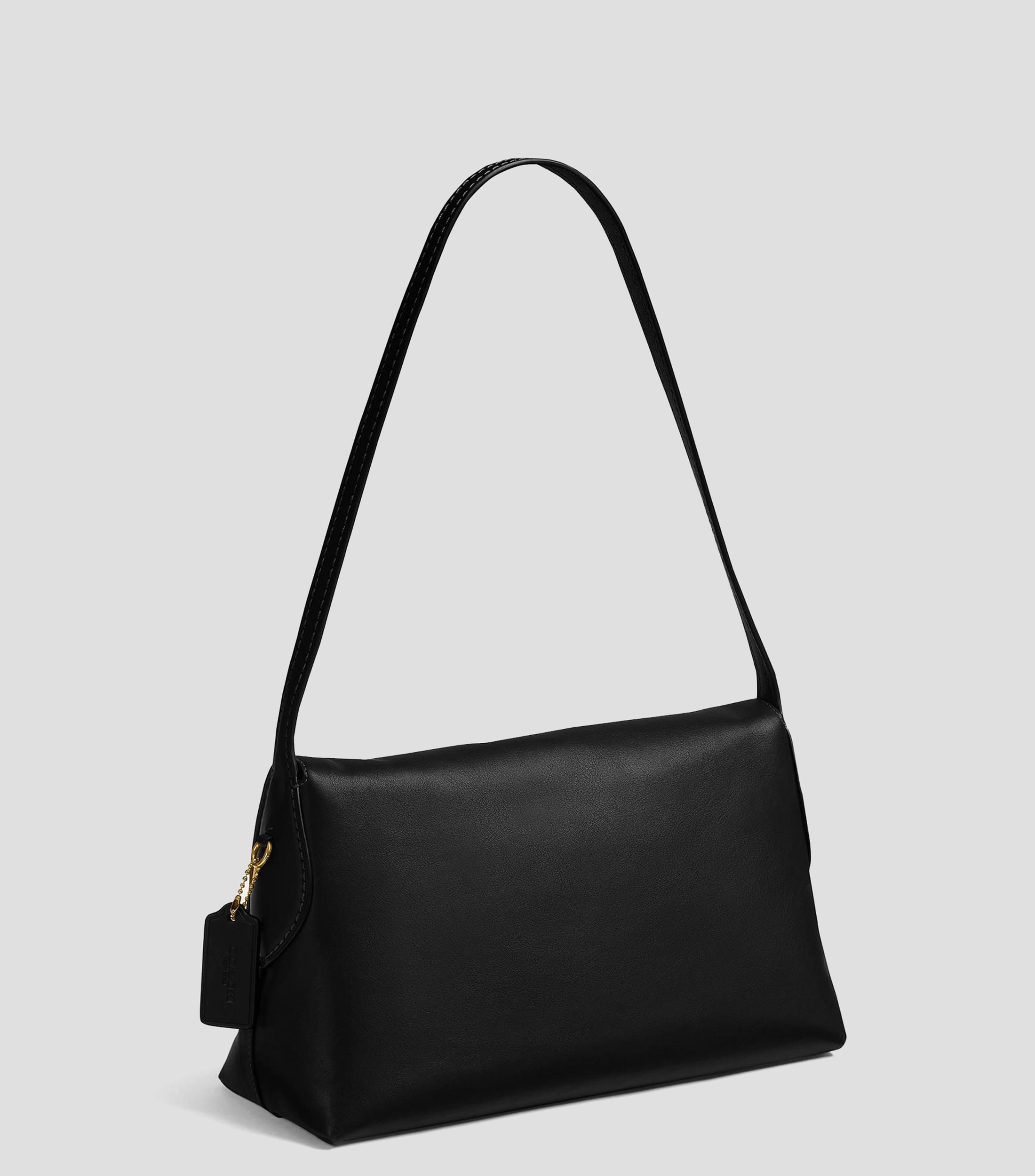 Bolsa shoulder en piel lisa Mujer