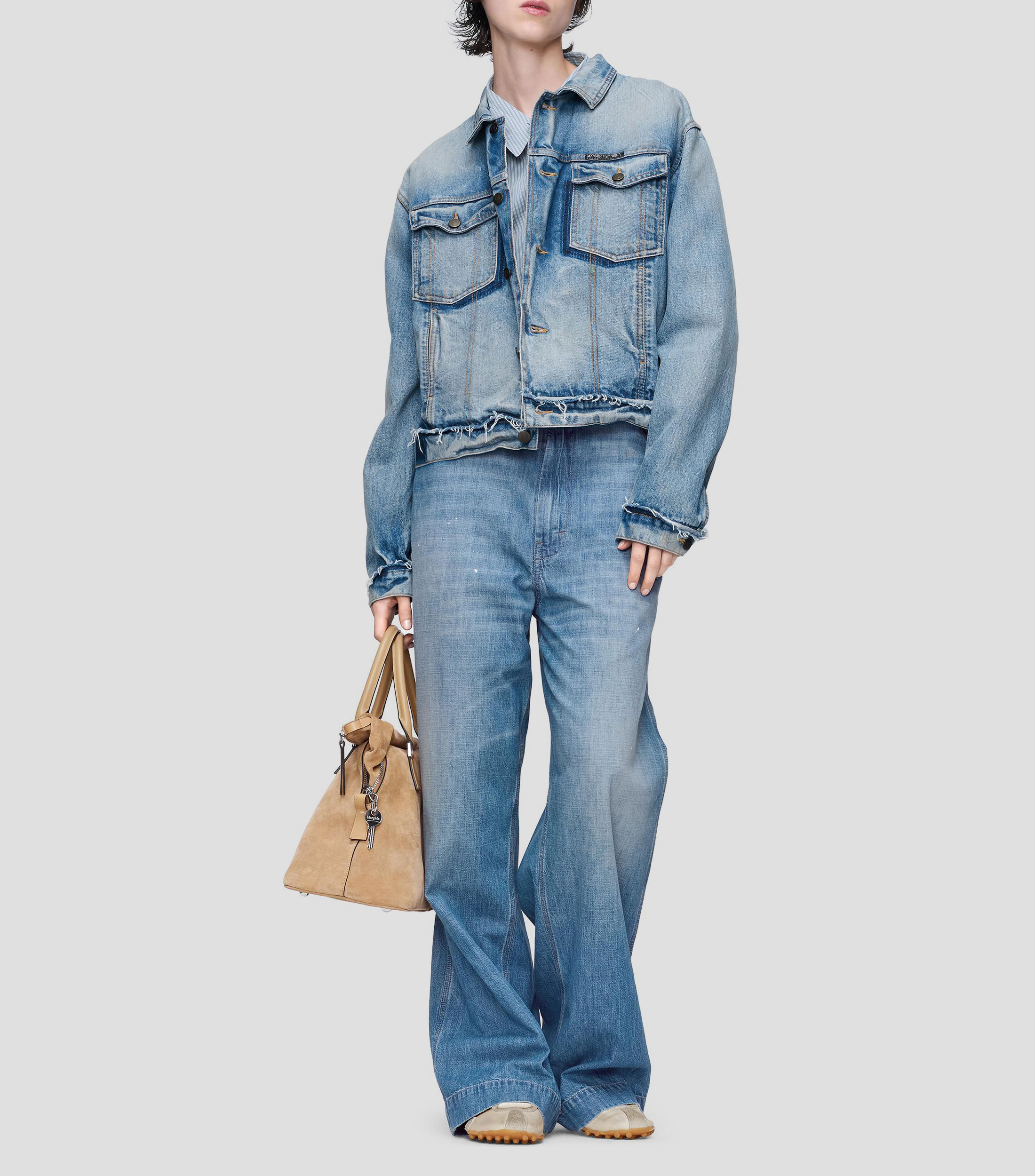 Jeans amplio Mujer