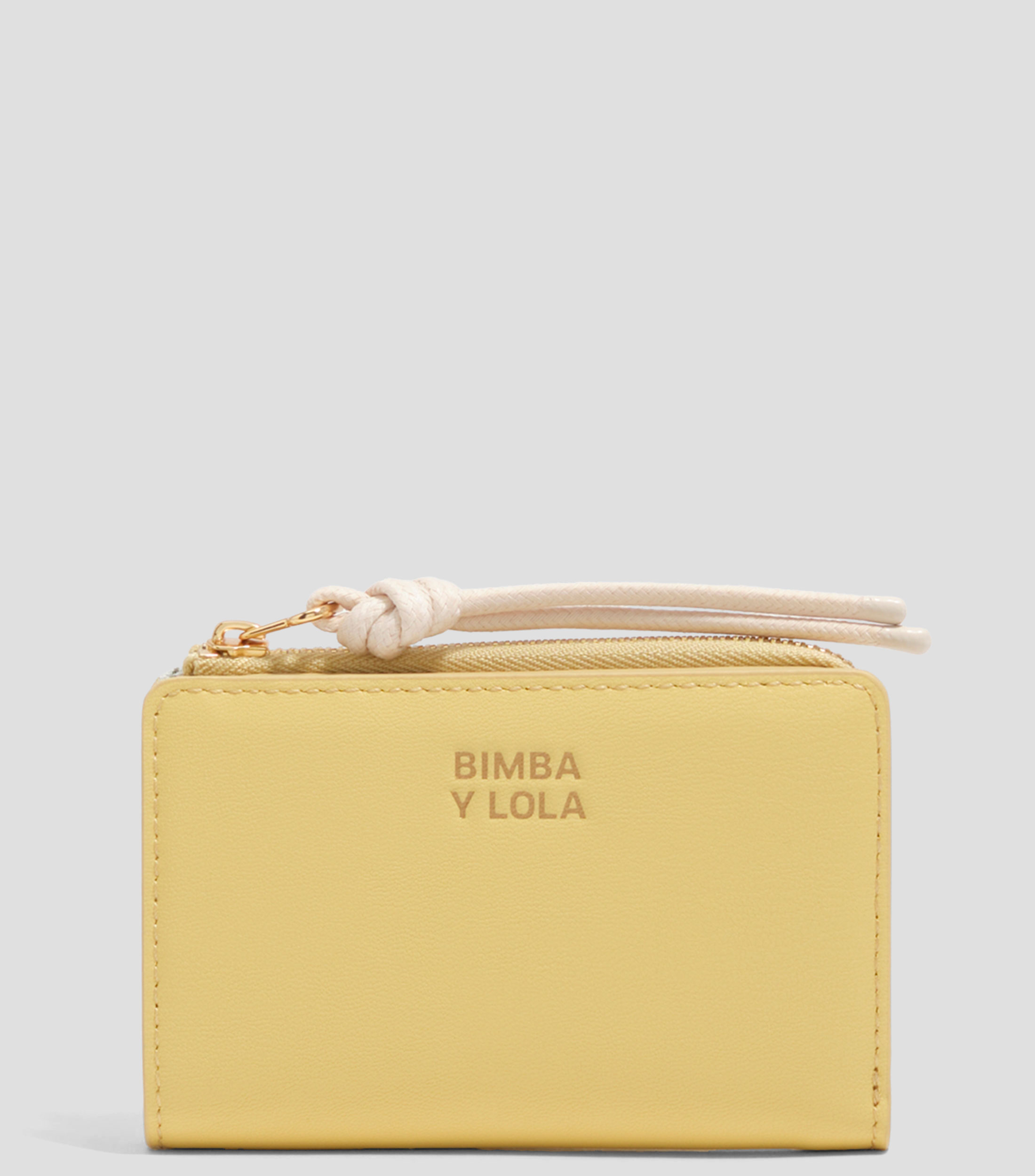 Cartera compacta banana Mujer
