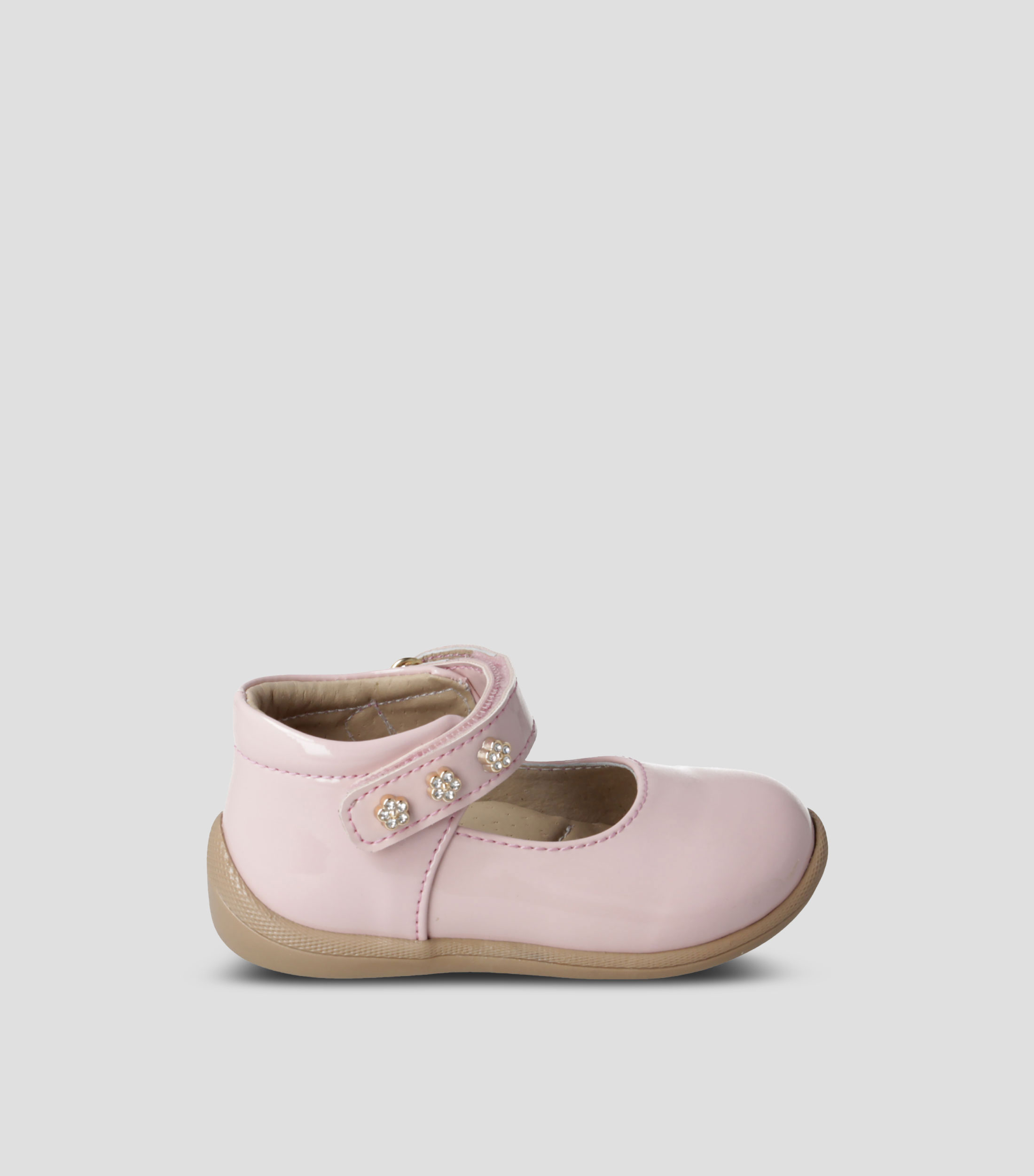 Flats tipo bota con velcro Niña