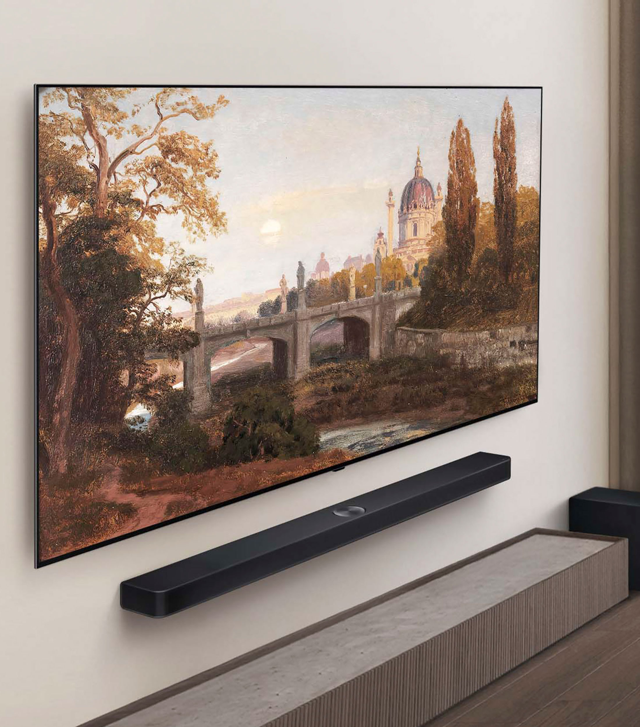 Pantalla 65 pulgadas plana LG OLED AI B5 4K SMART TV 2025