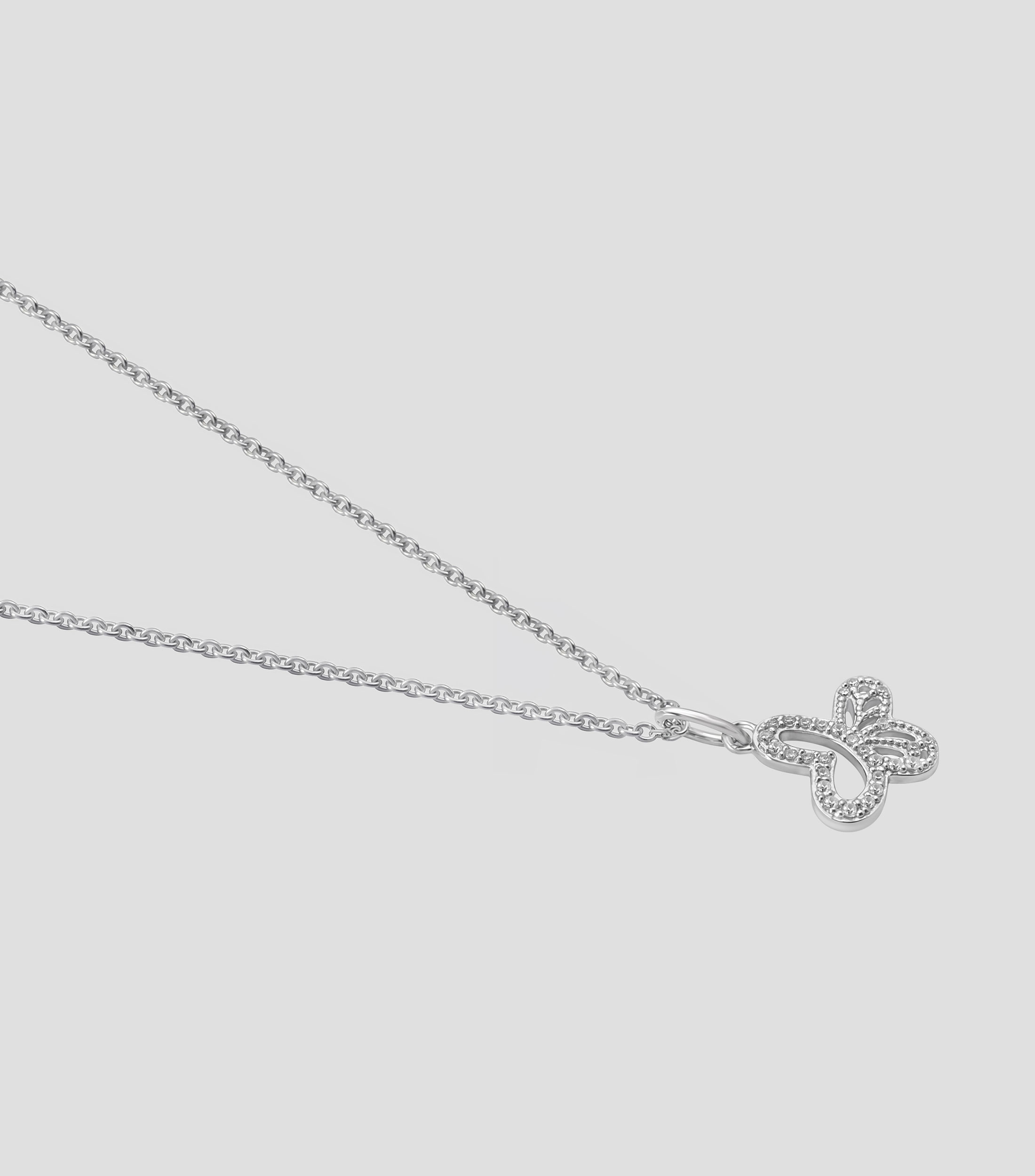 Dije en plata .925 Monarca con circonias Mujer