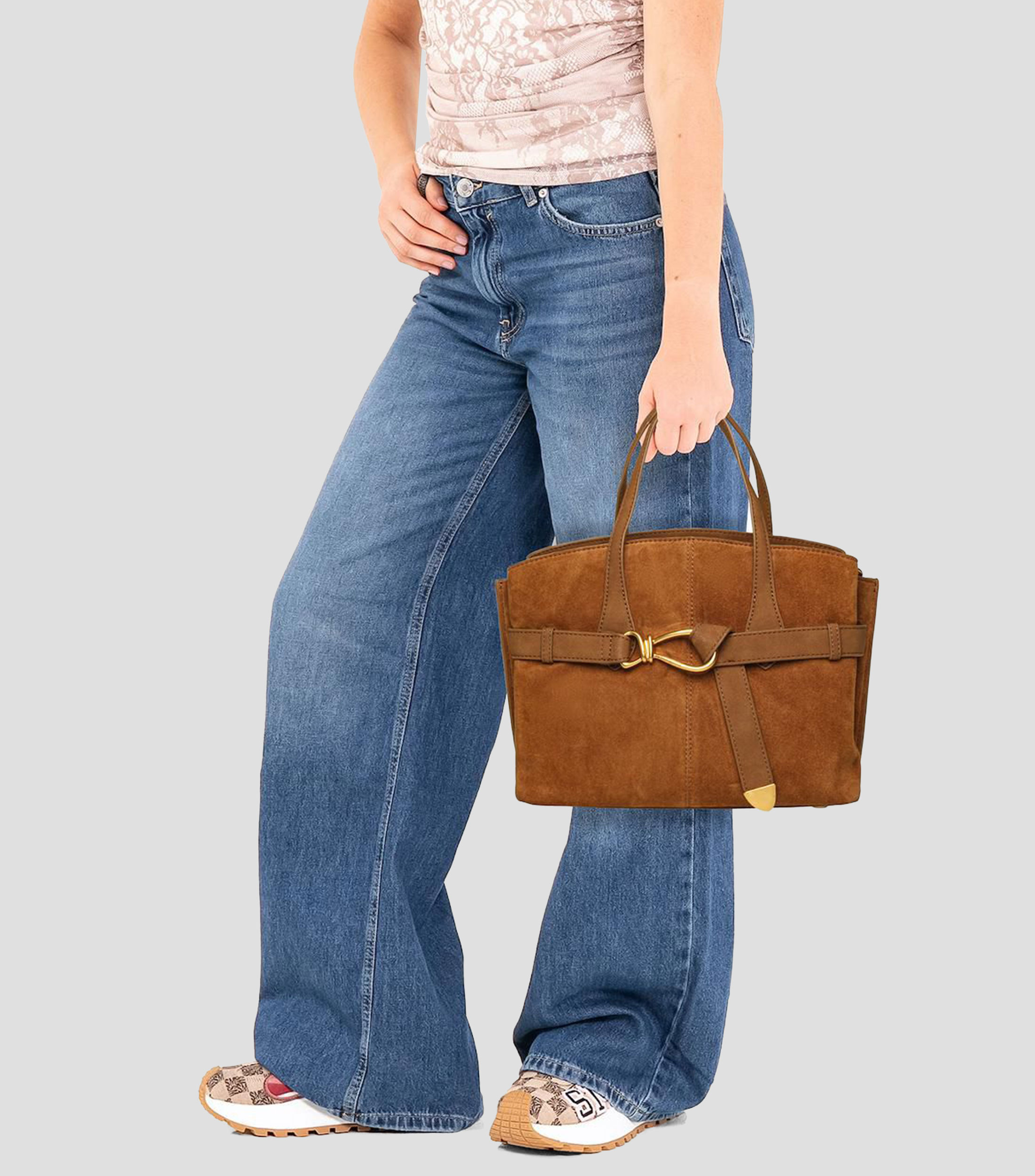 Bolsa tote lisa Mujer