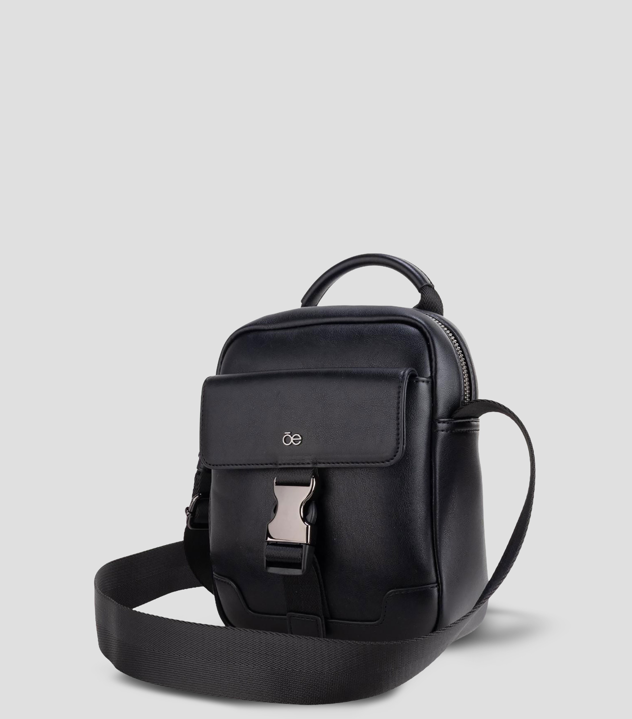 Messenger con detalle texturizado Hombre