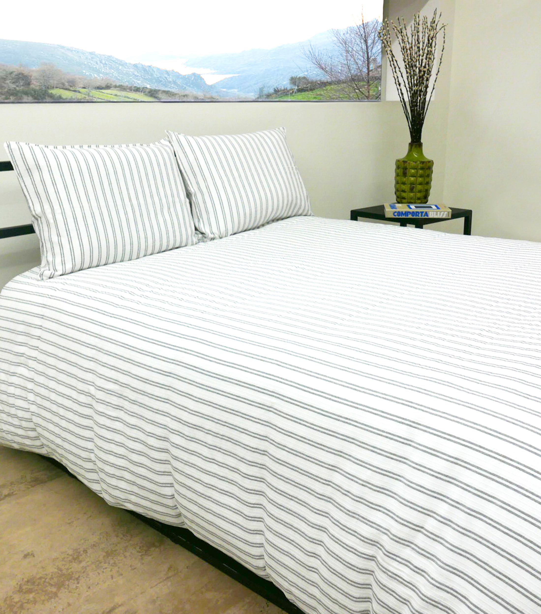 INUP Set de Duvet Queen Size Bicolor El Palacio de Hierro