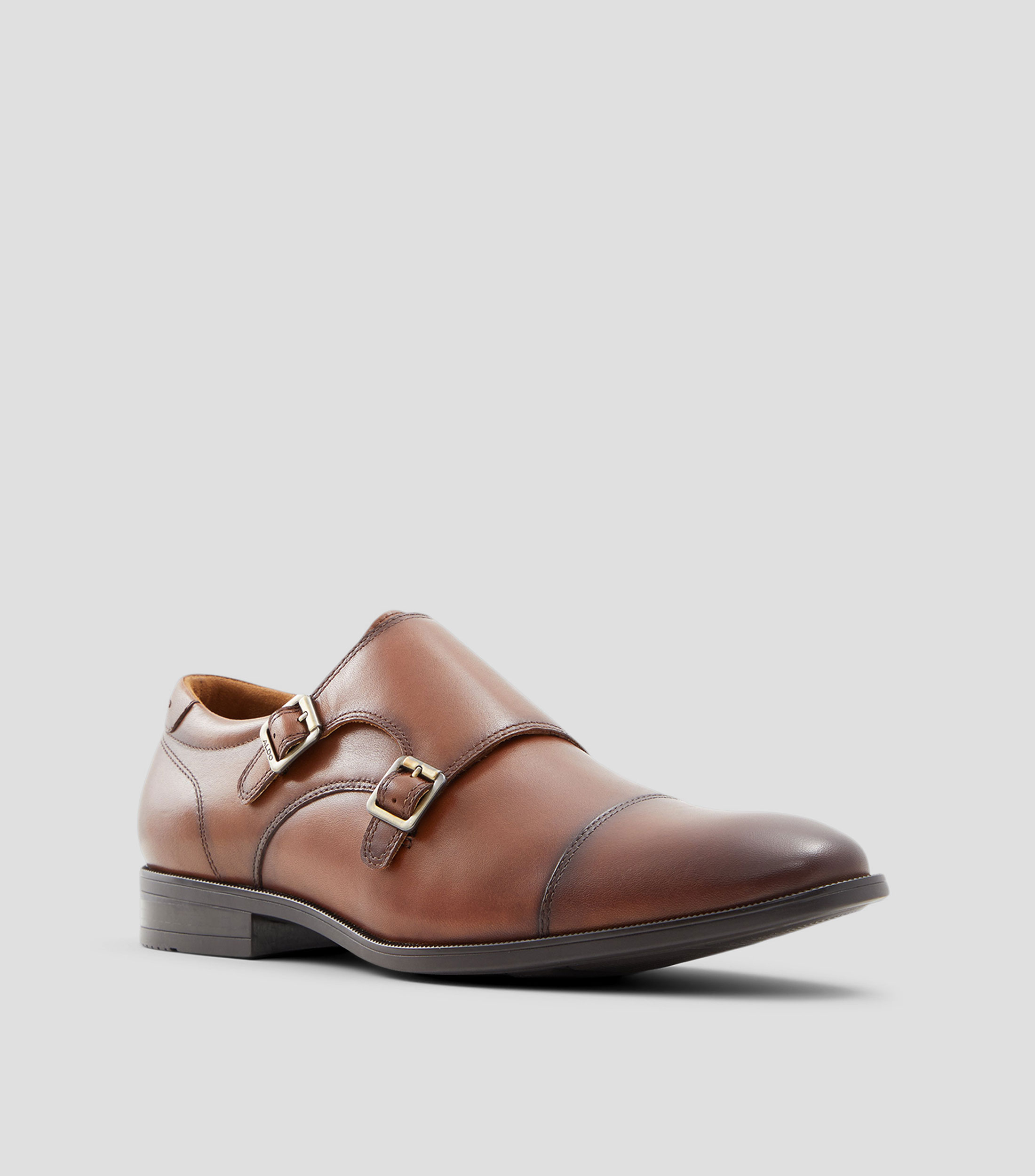 Zapatos de Vestir Monk Holtanflex en piel Hombre