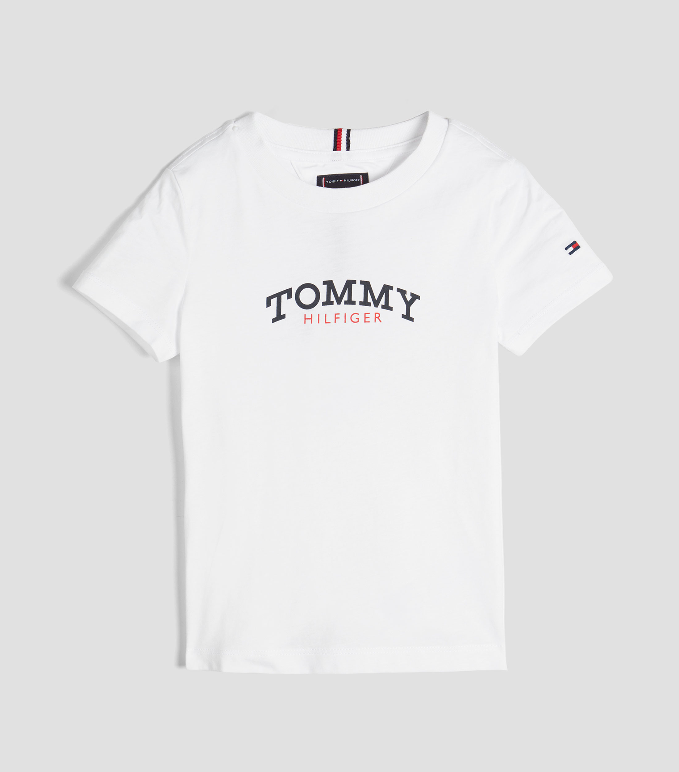Playera cuello redondo manga corta estampada Niño