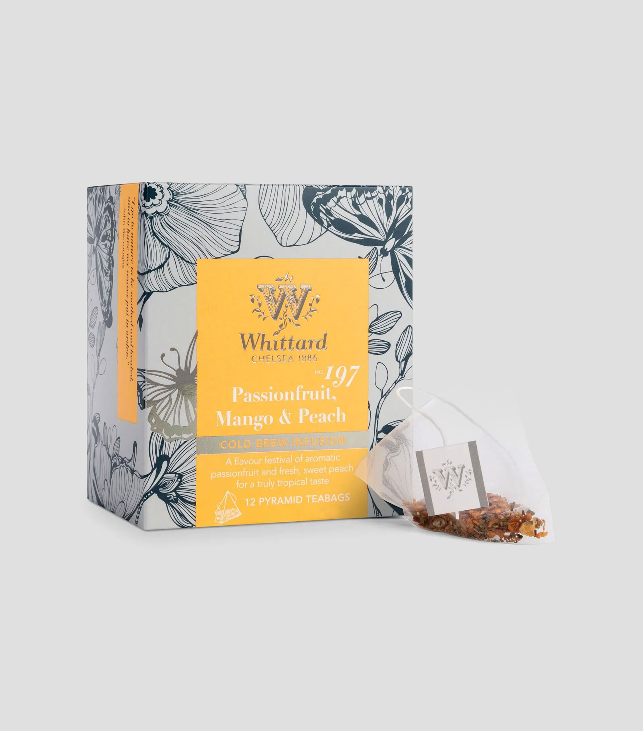 Té Cold Brew Passionfruit, Mango & Peach Pyramid, 30 g