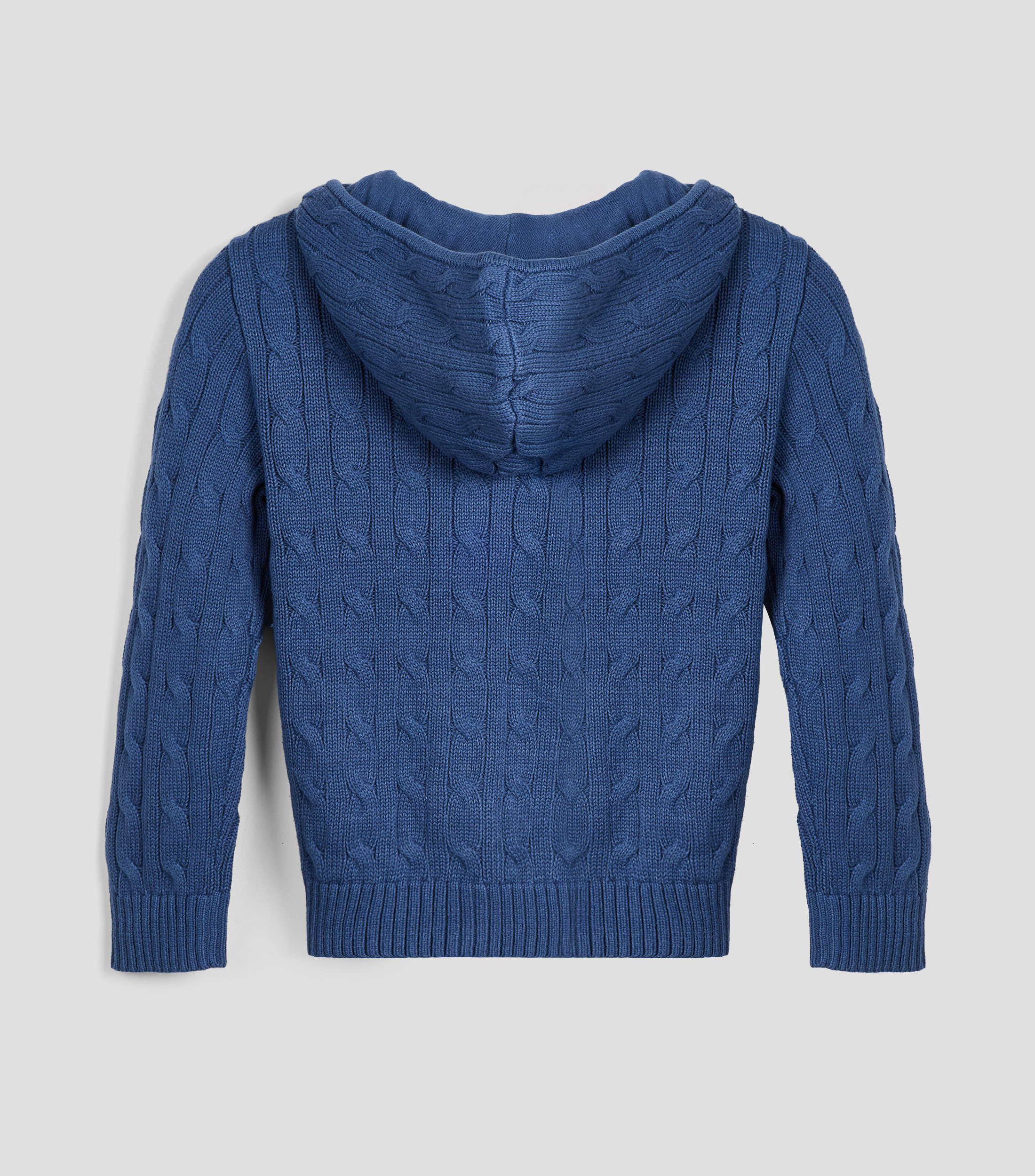Suéter cuello V con capucha Niño