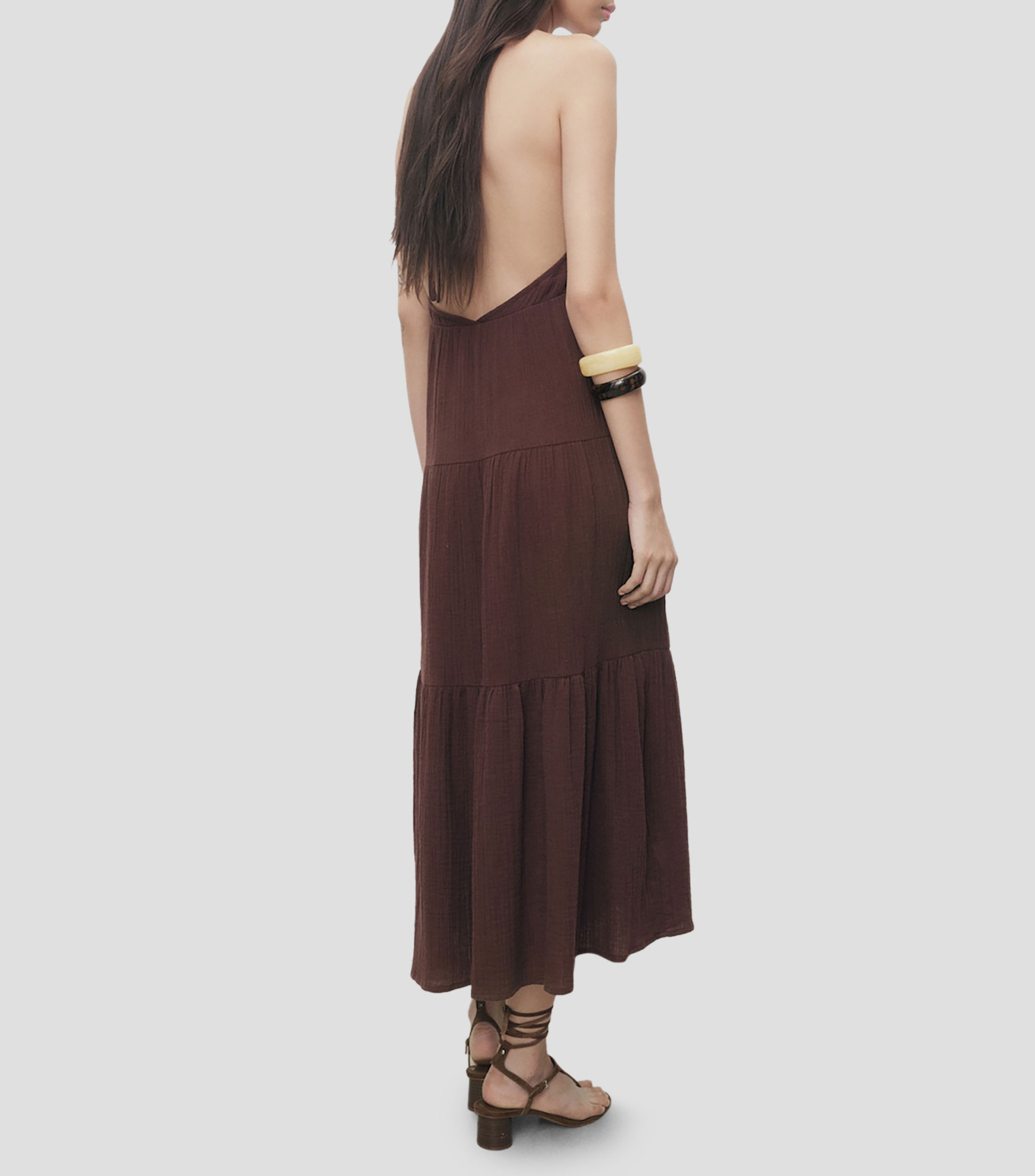 Vestido midi Mujer