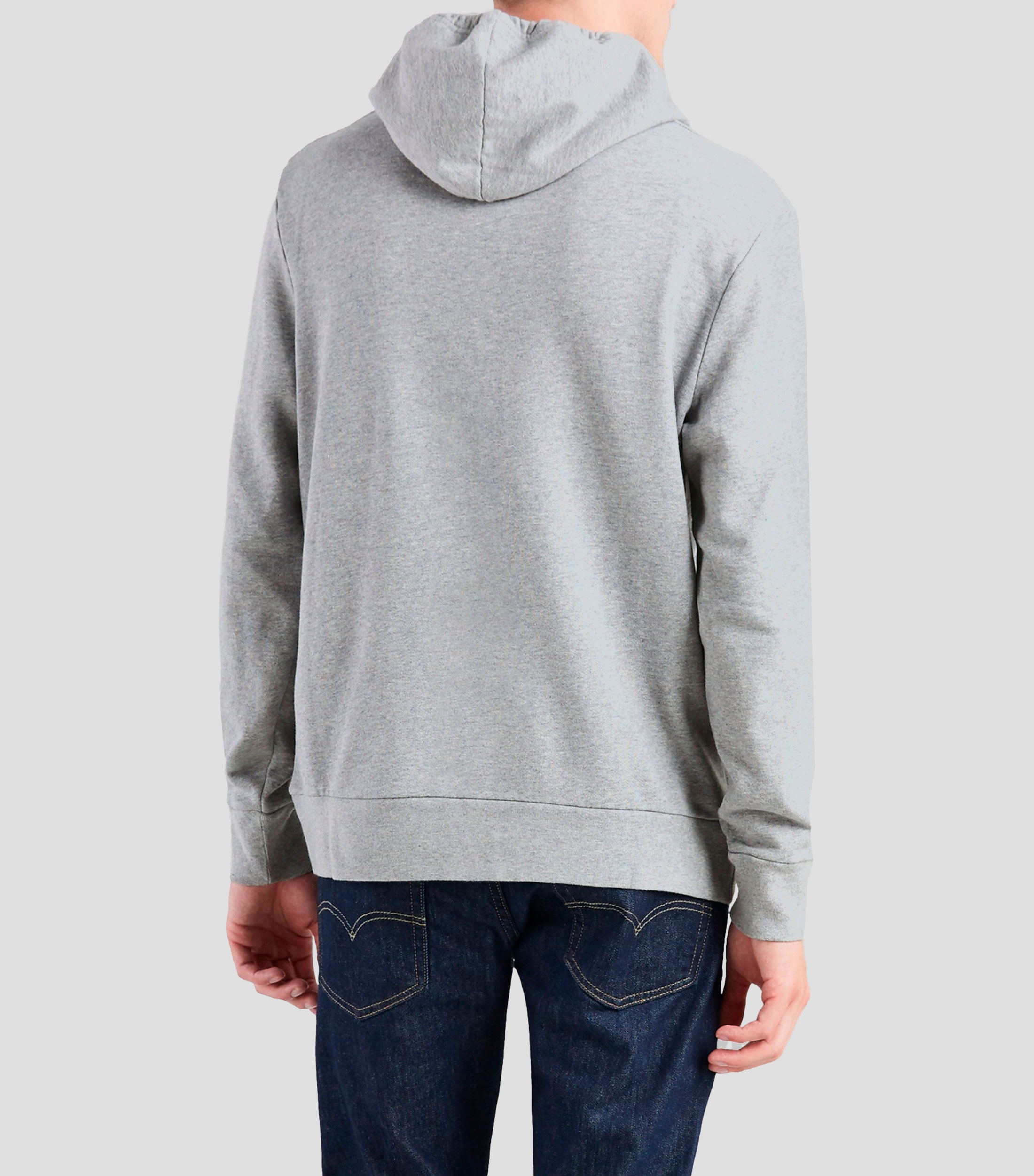 Sudadera estampada con capucha Hombre