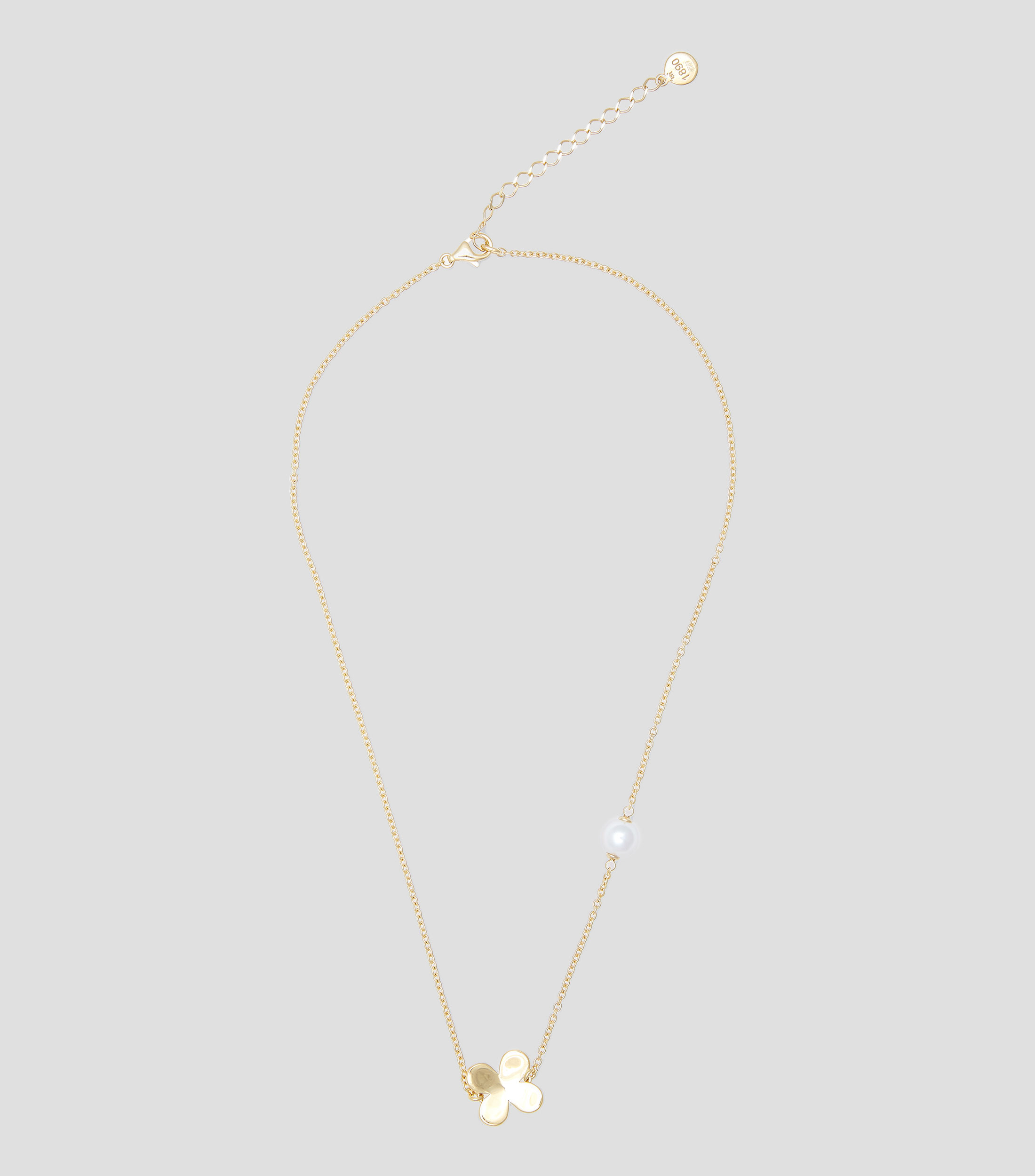 Collar en plata dorada Ayanti Mujer