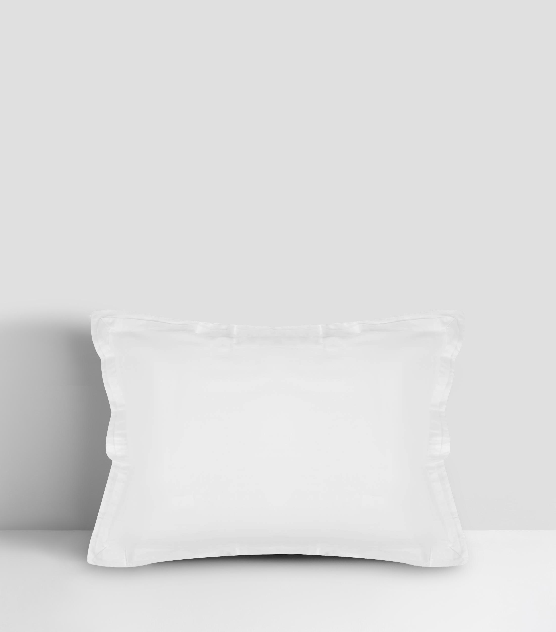Funda para almohada Estándar de algodón Luxor blanca