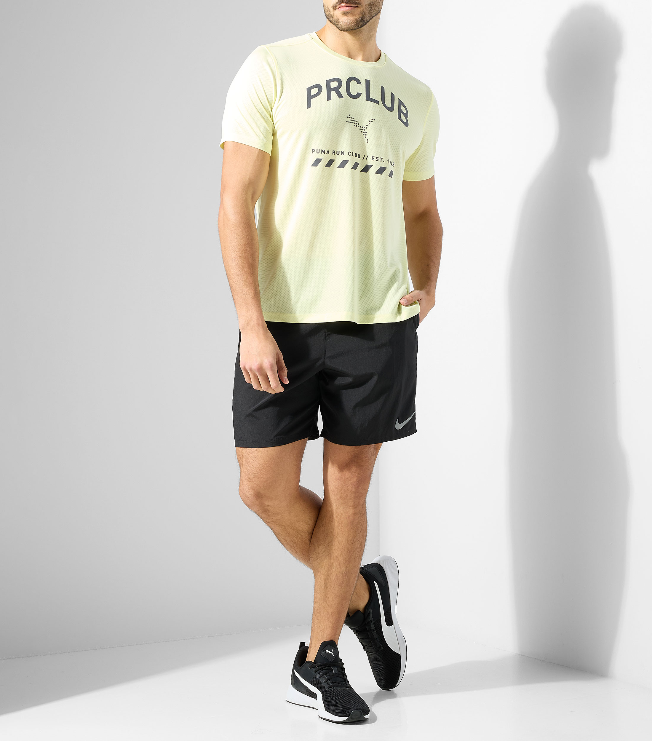 Playera para correr Club Hombre