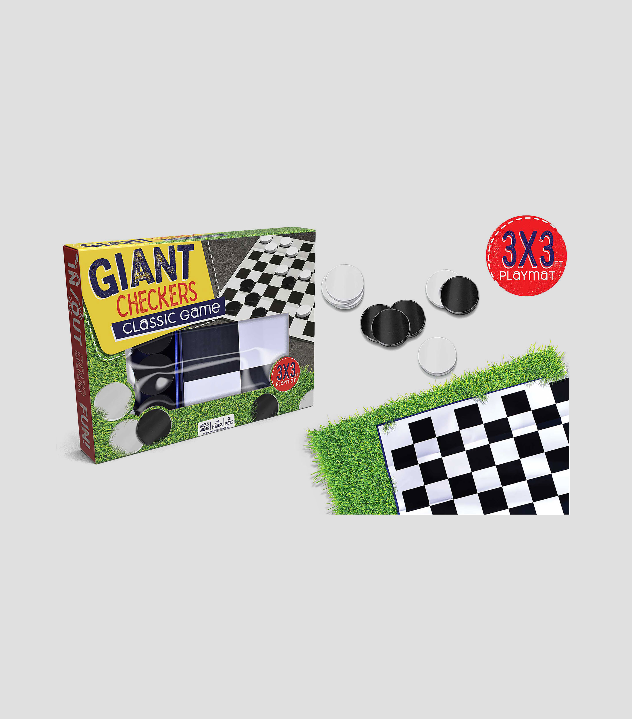 Giant Checkers Game
