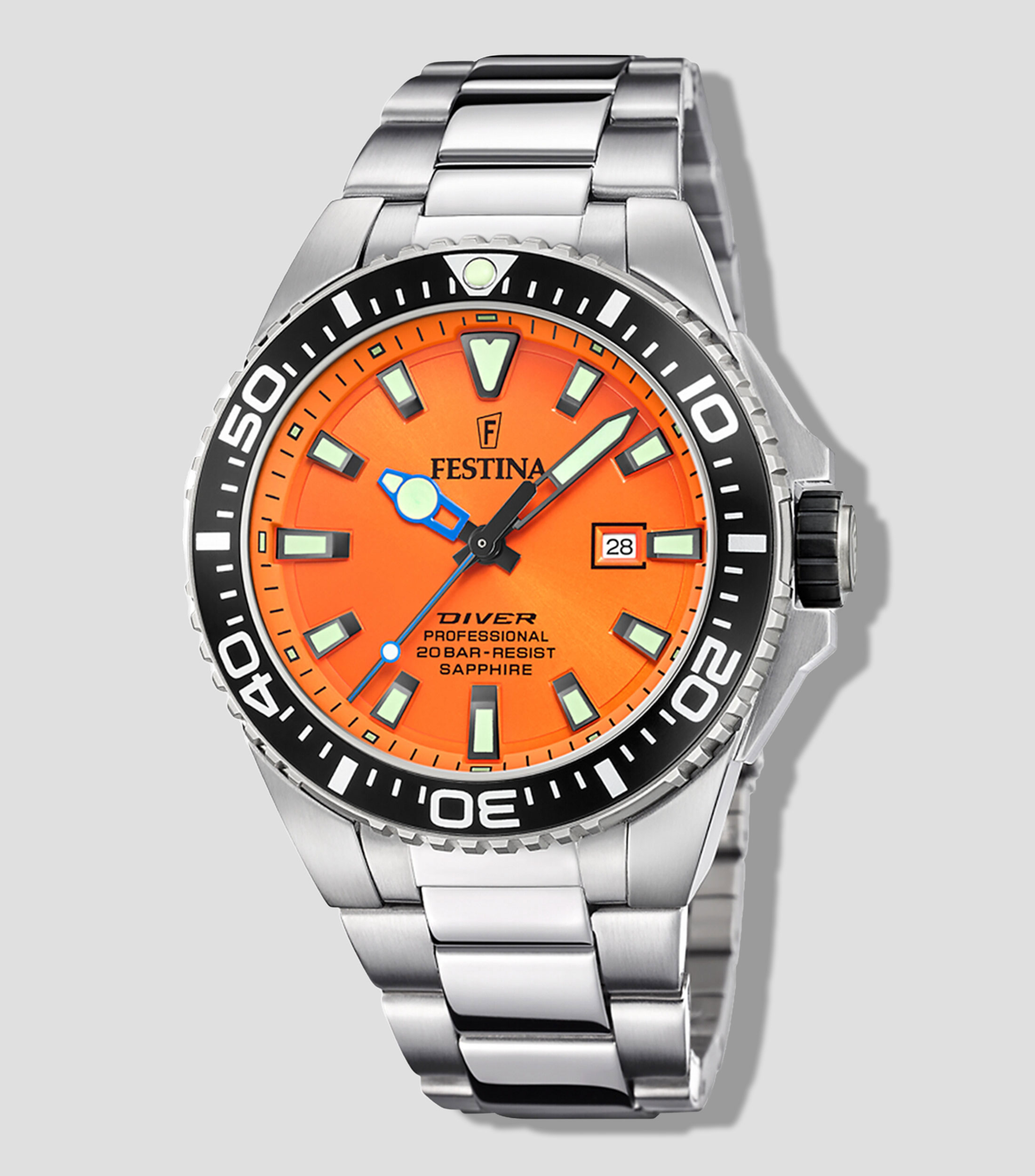 Reloj para hombre The Originals Casual Plateado, Negro