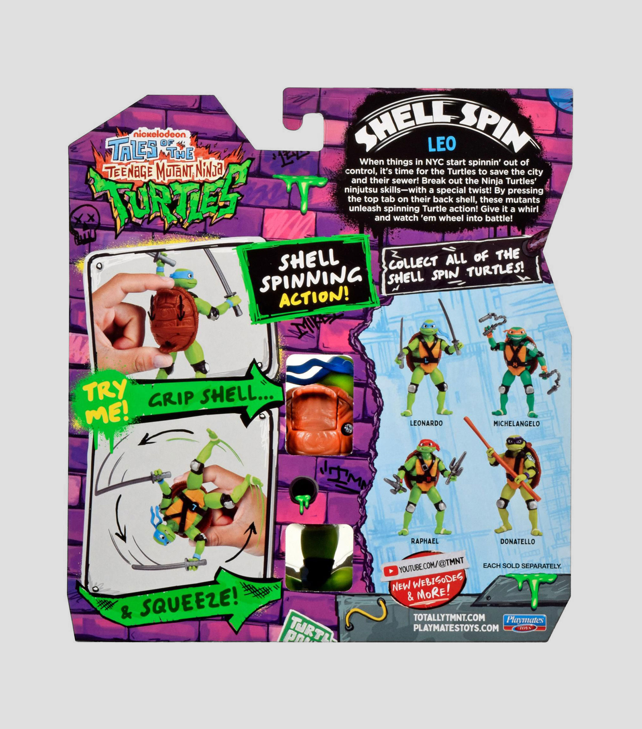 Figura de acción Shell Spin Leo