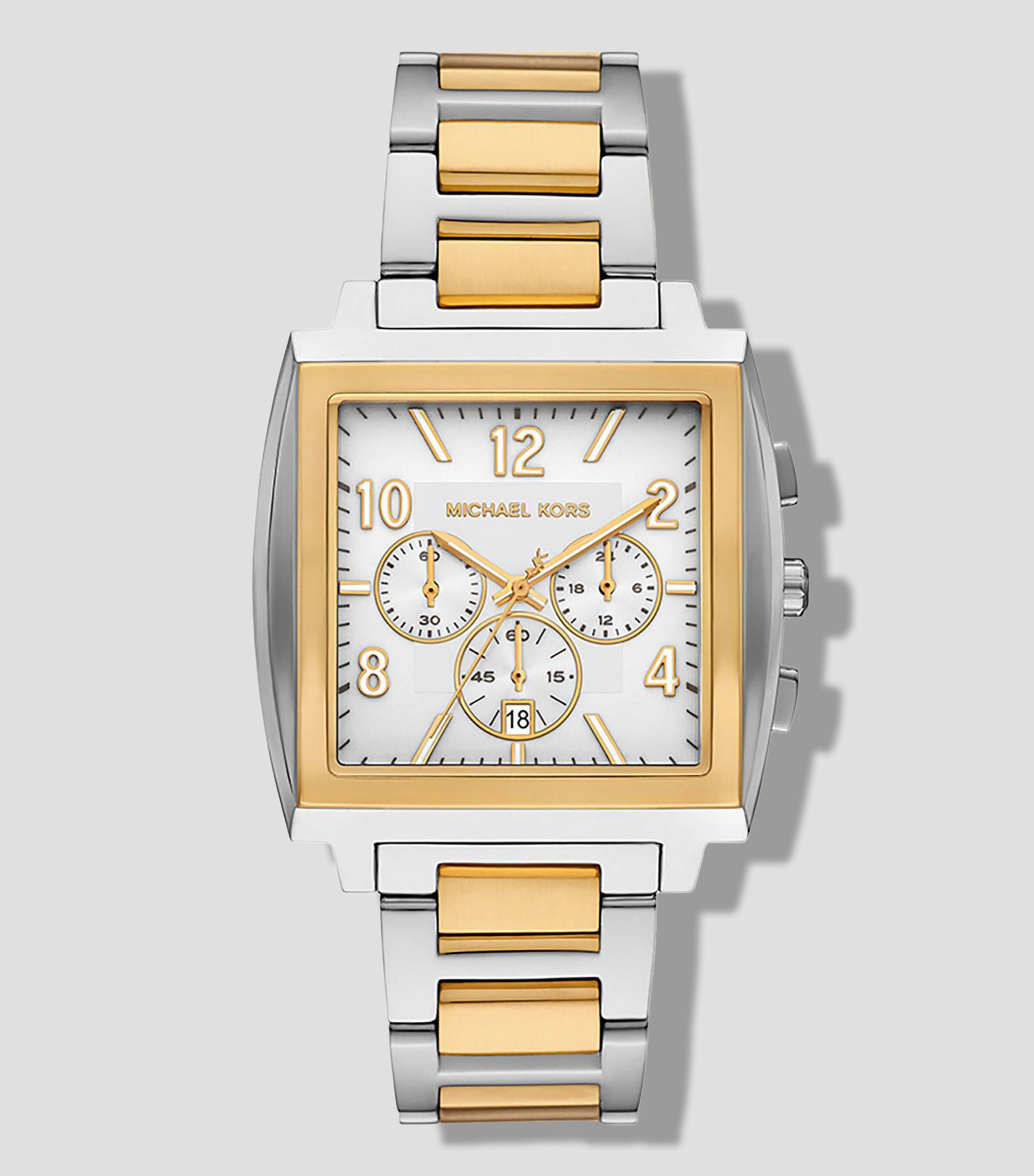 Reloj para Hombre Rhys clásico dorado, plateado