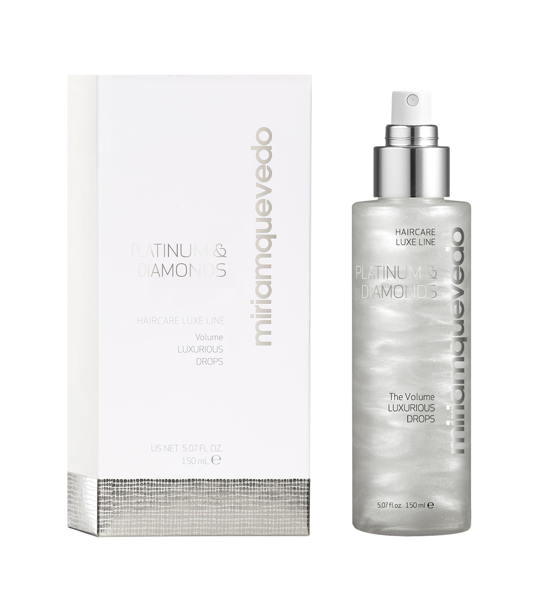 Spray de acabado capilar Platinum amp Diamond Luxurious Drops, 150 ml