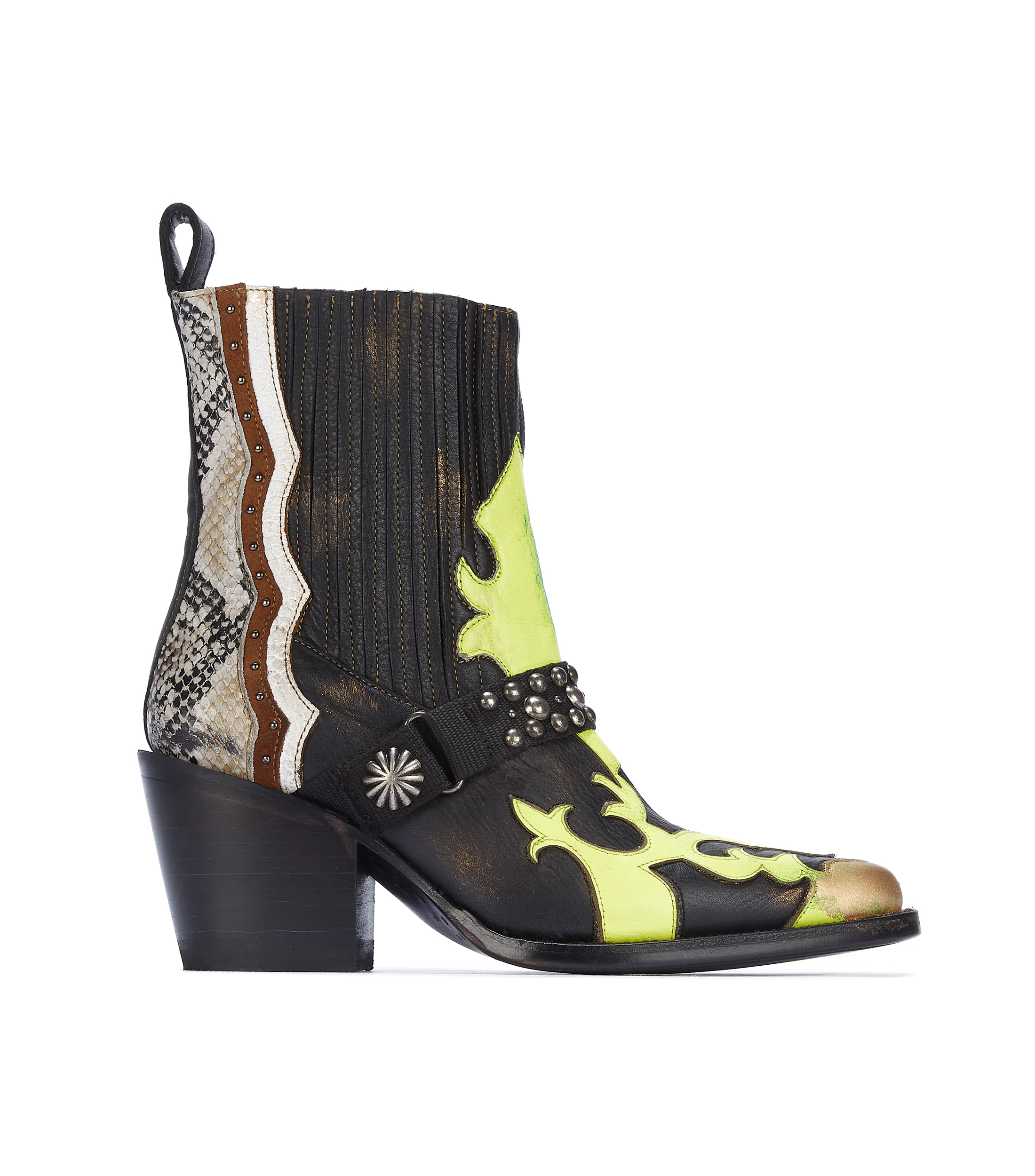 Mezcalero Botas vaqueras con tacón medio Mujer - El Palacio de Hierro