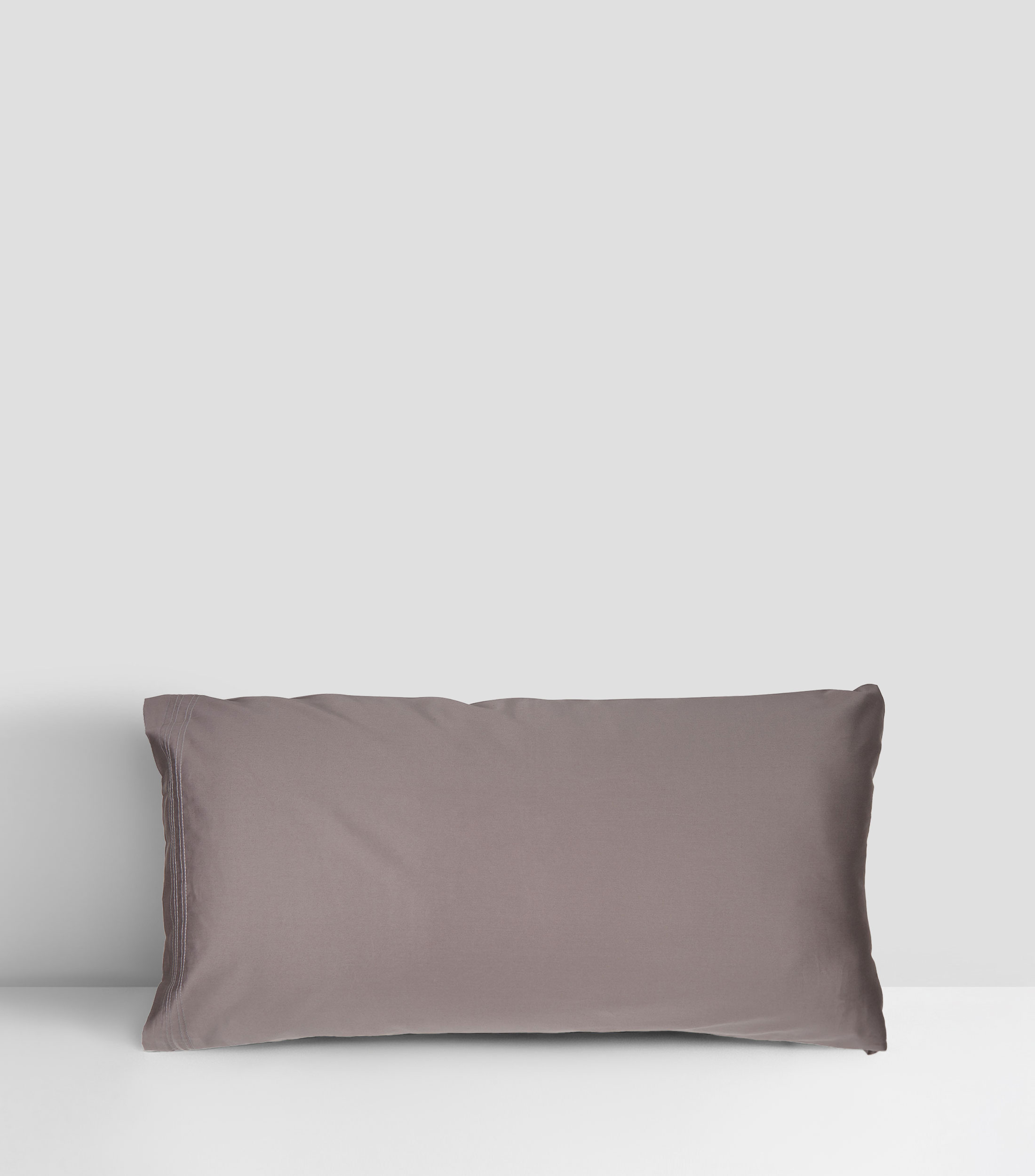 Funda para Almohada King Size en Algodon Gris Oxford