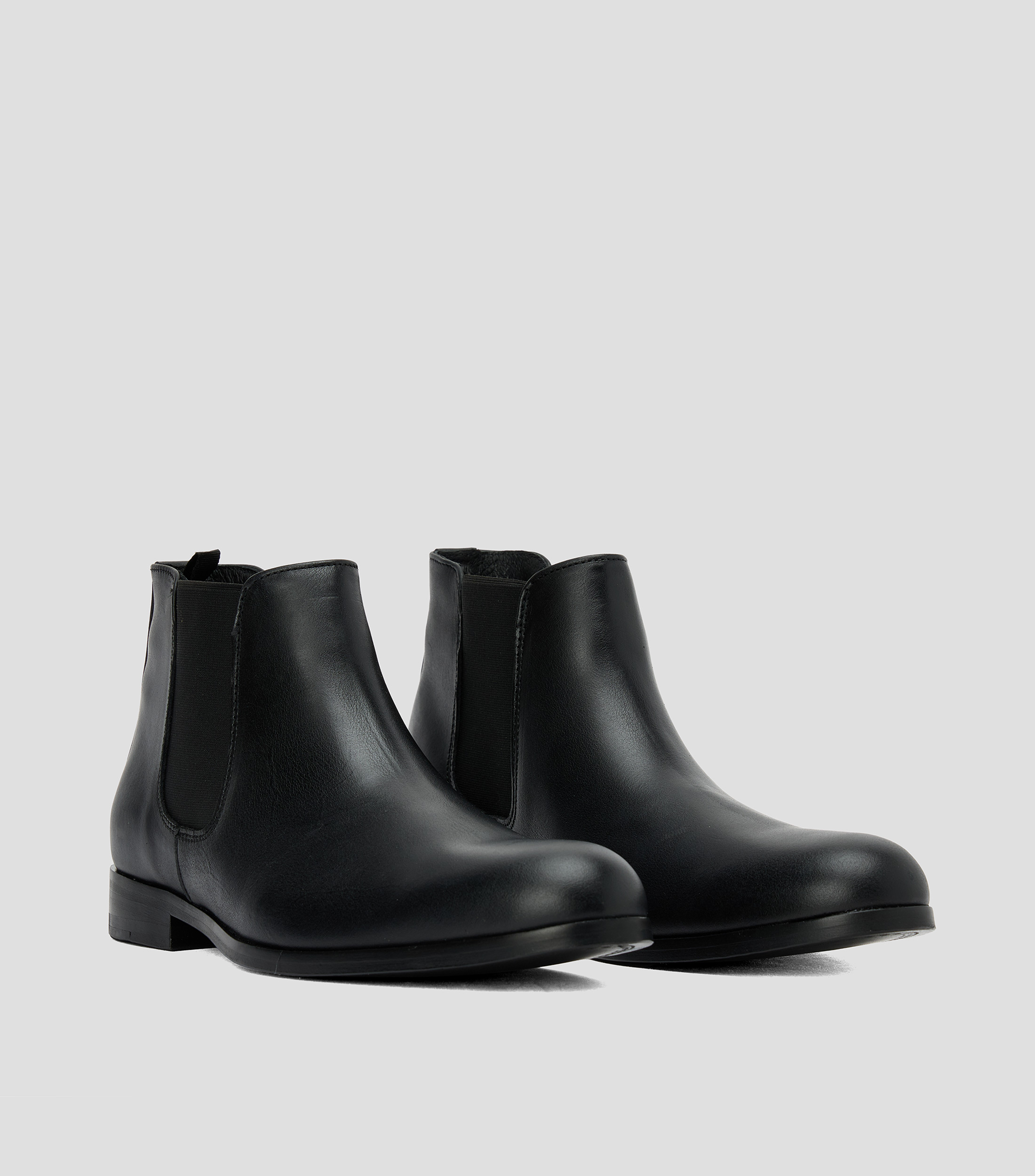 Botines en piel Hombre