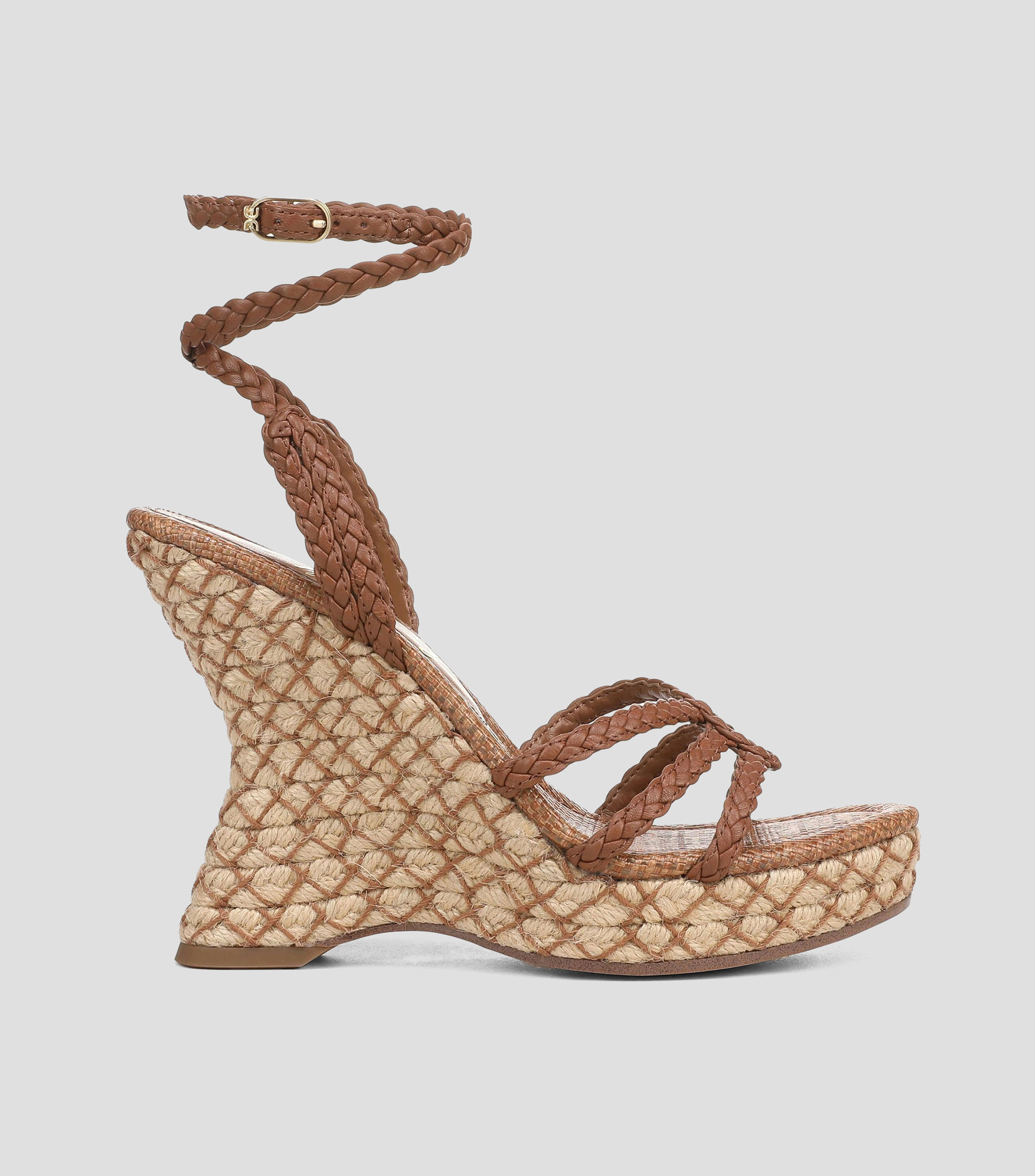Alpargatas con tacón cuña de 12.1 cm Mujer