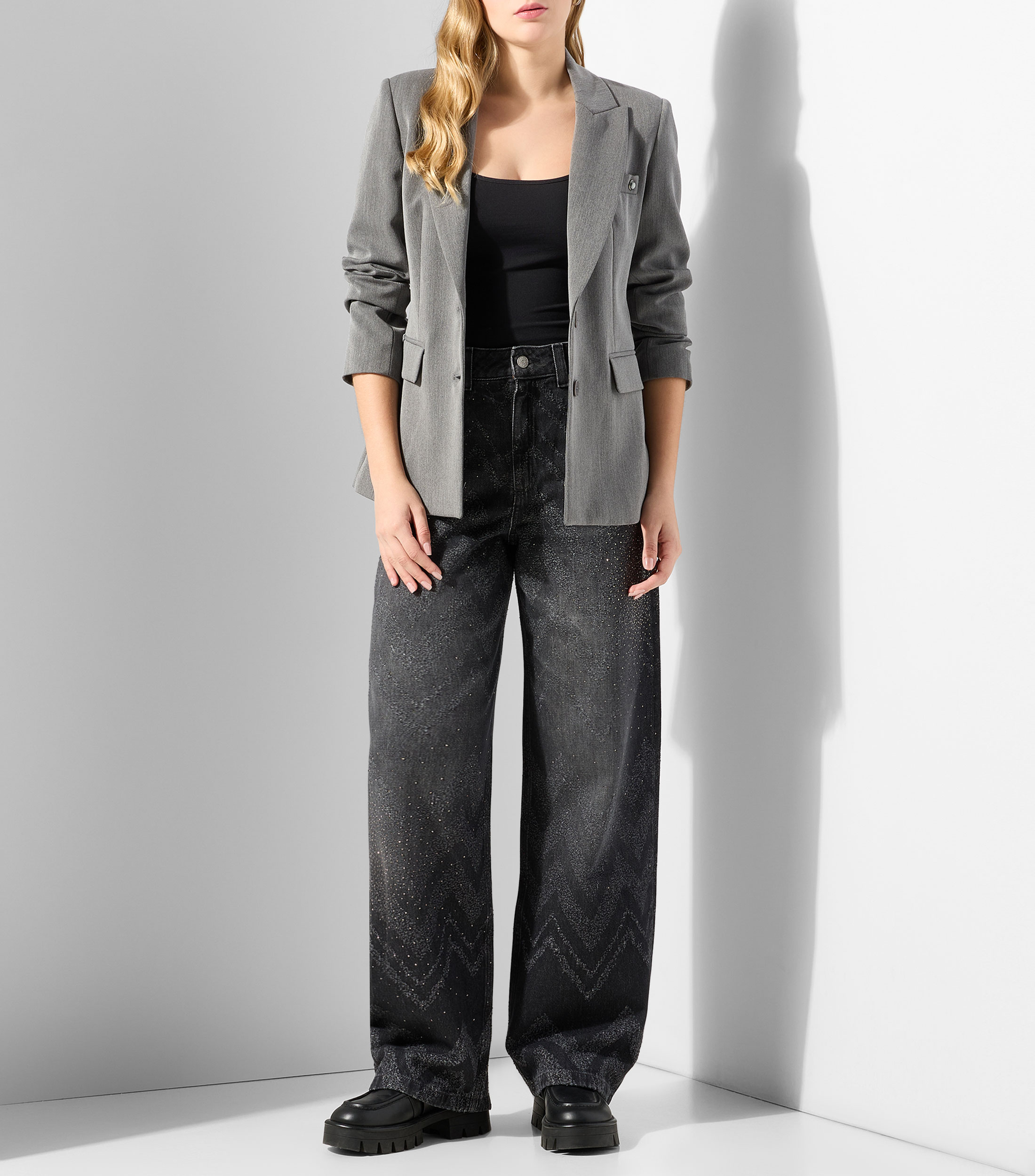 Jeans Acampanado Mujer