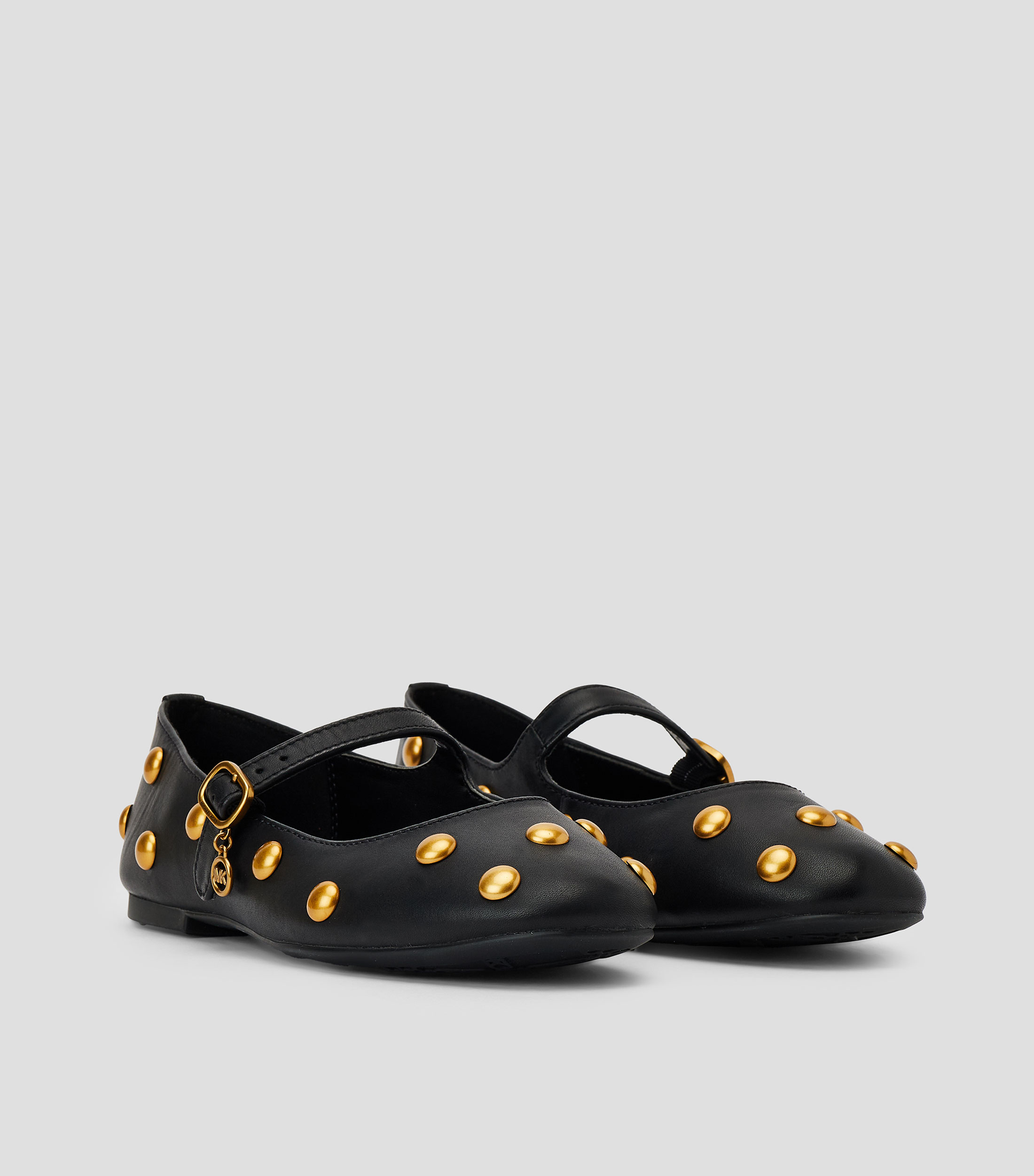 Flats en piel Mujer