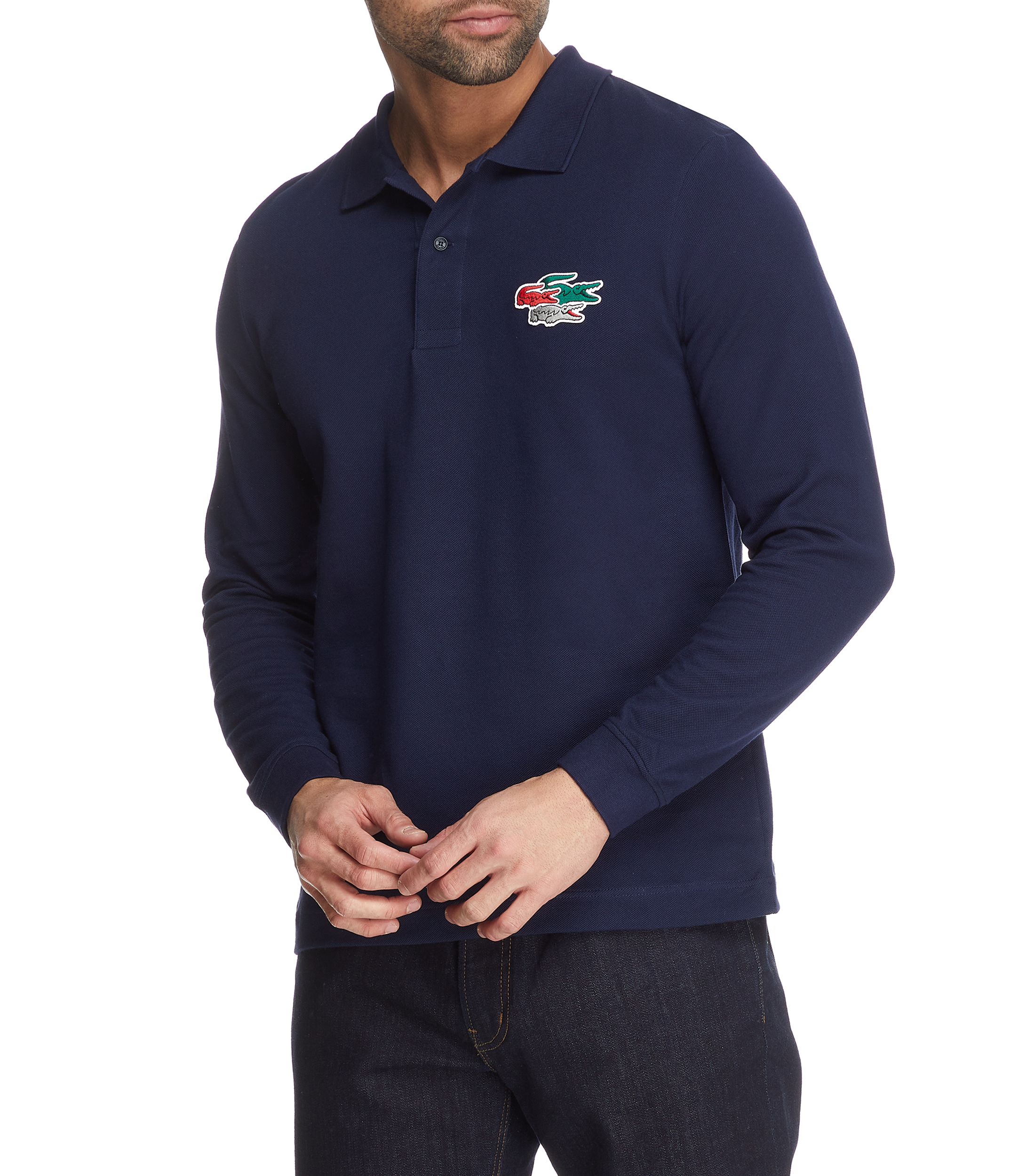 Polo manga larga de Camisas para Hombre de Lacoste | FASHIOLA.mx