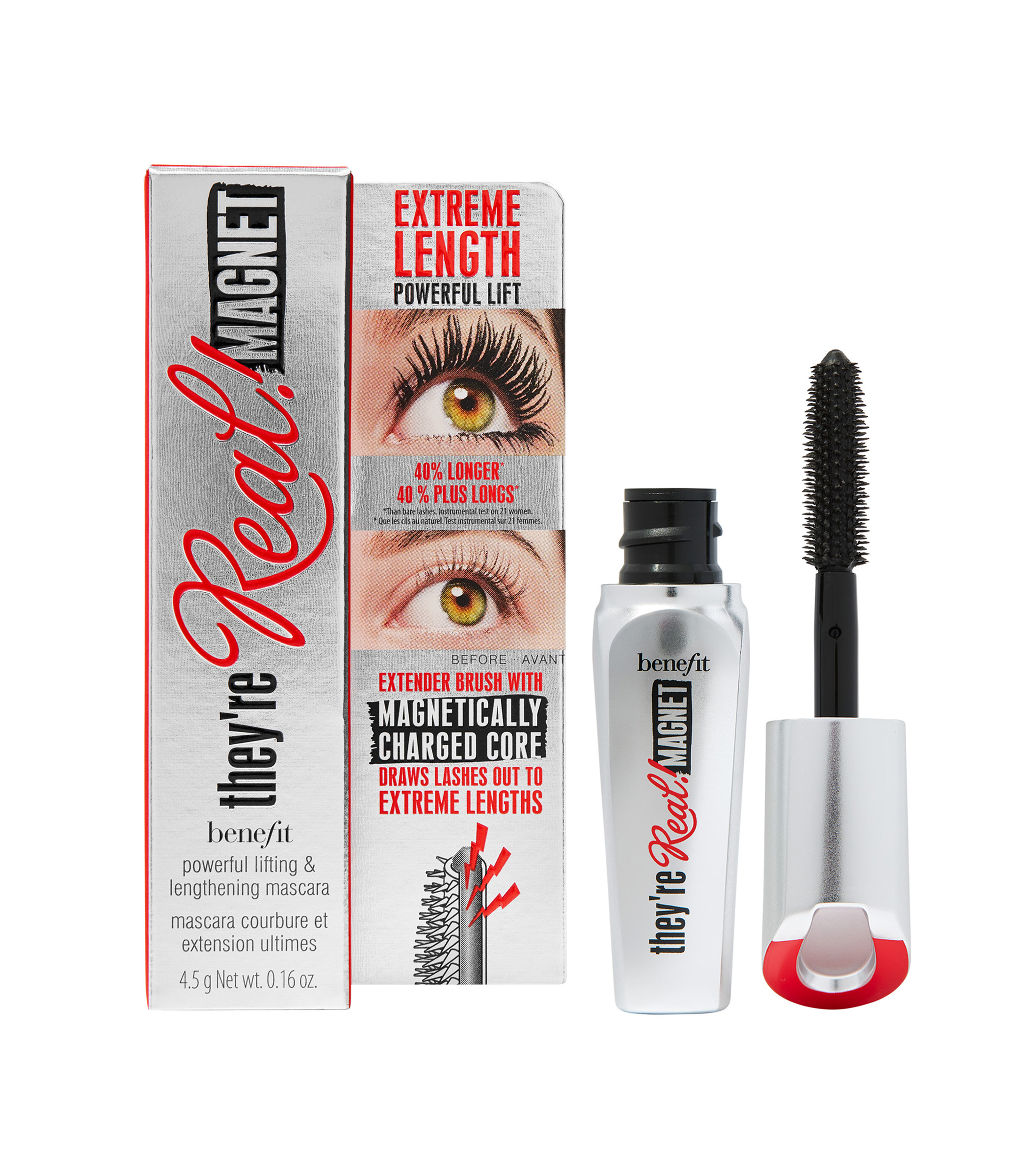 Mascara de pestanas theyre Real Magnet, 4.5 gr